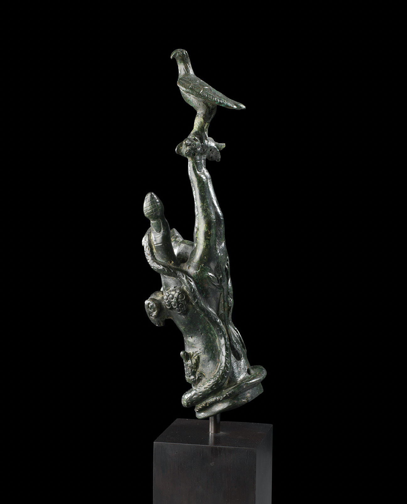 Roman bronze votive hand, 1st-2nd century AD, Height: 21 cm