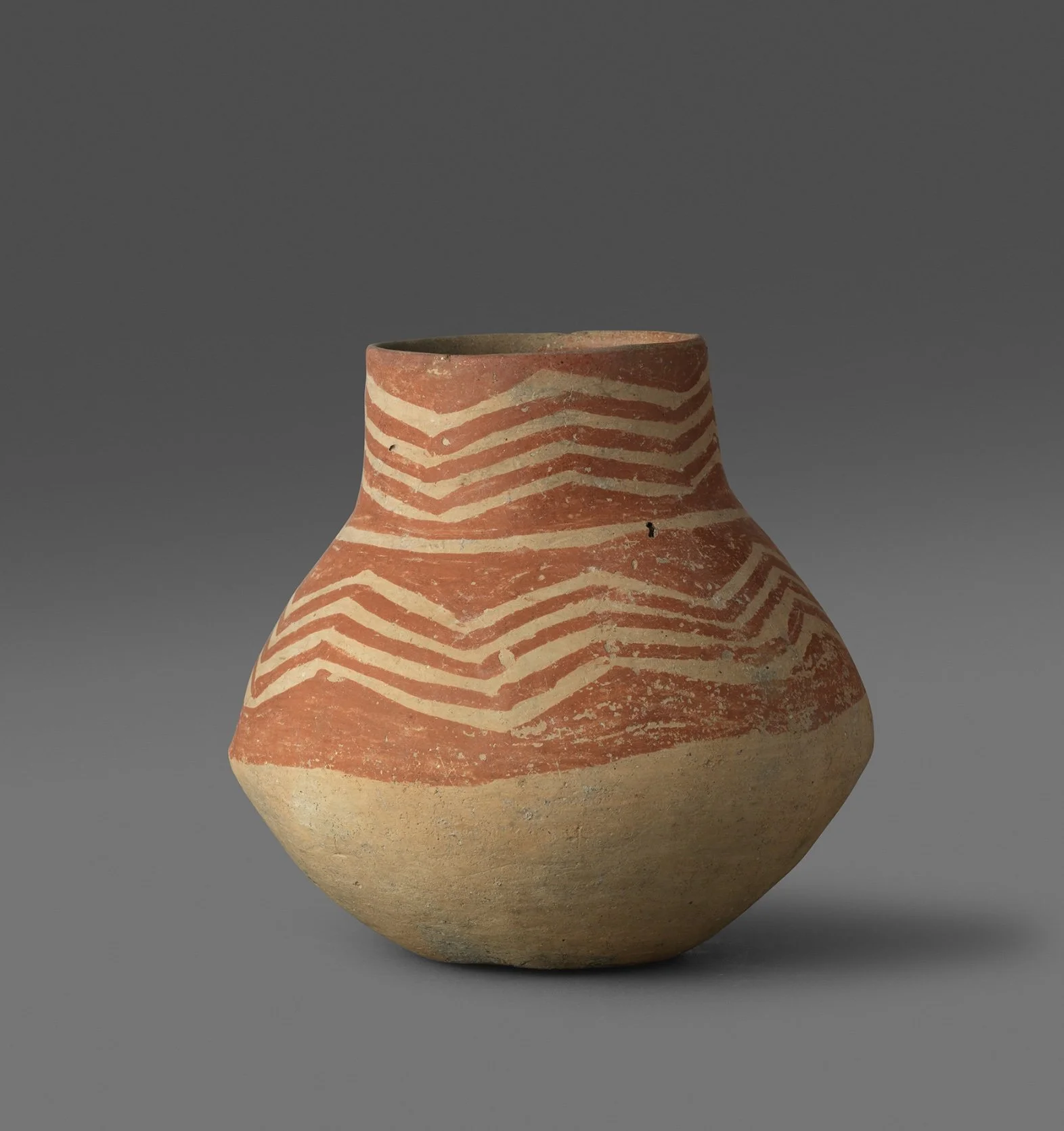 Anatolian pottery vessel 
Hacilar Region, Middle Chalcolithic, c. 5000 BC
Height: 23 cm, Collection of Elsa Bloch-Diener, Bern, acquired 1970s

