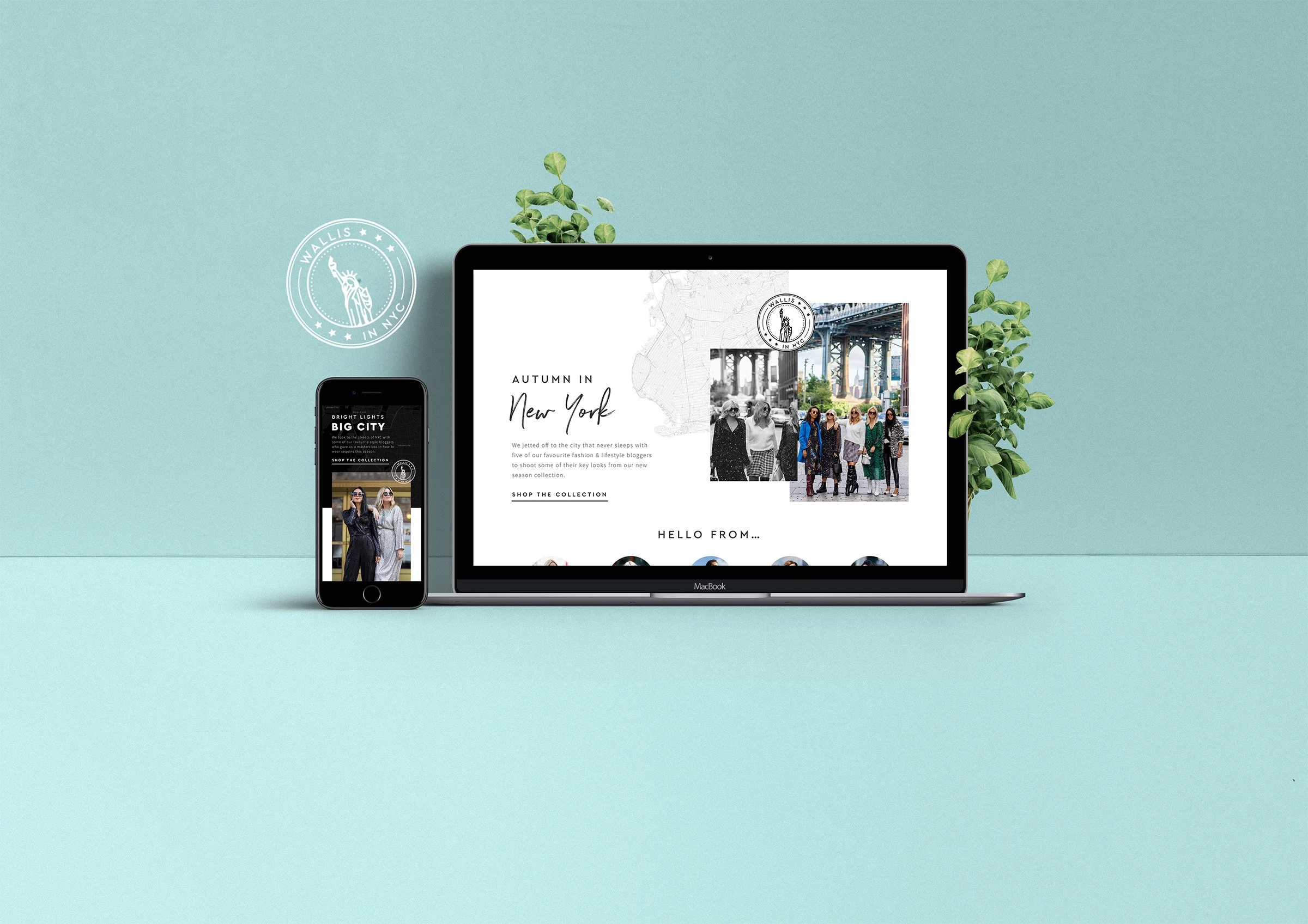 Wallis in NYC Influencer Marketing Campaign