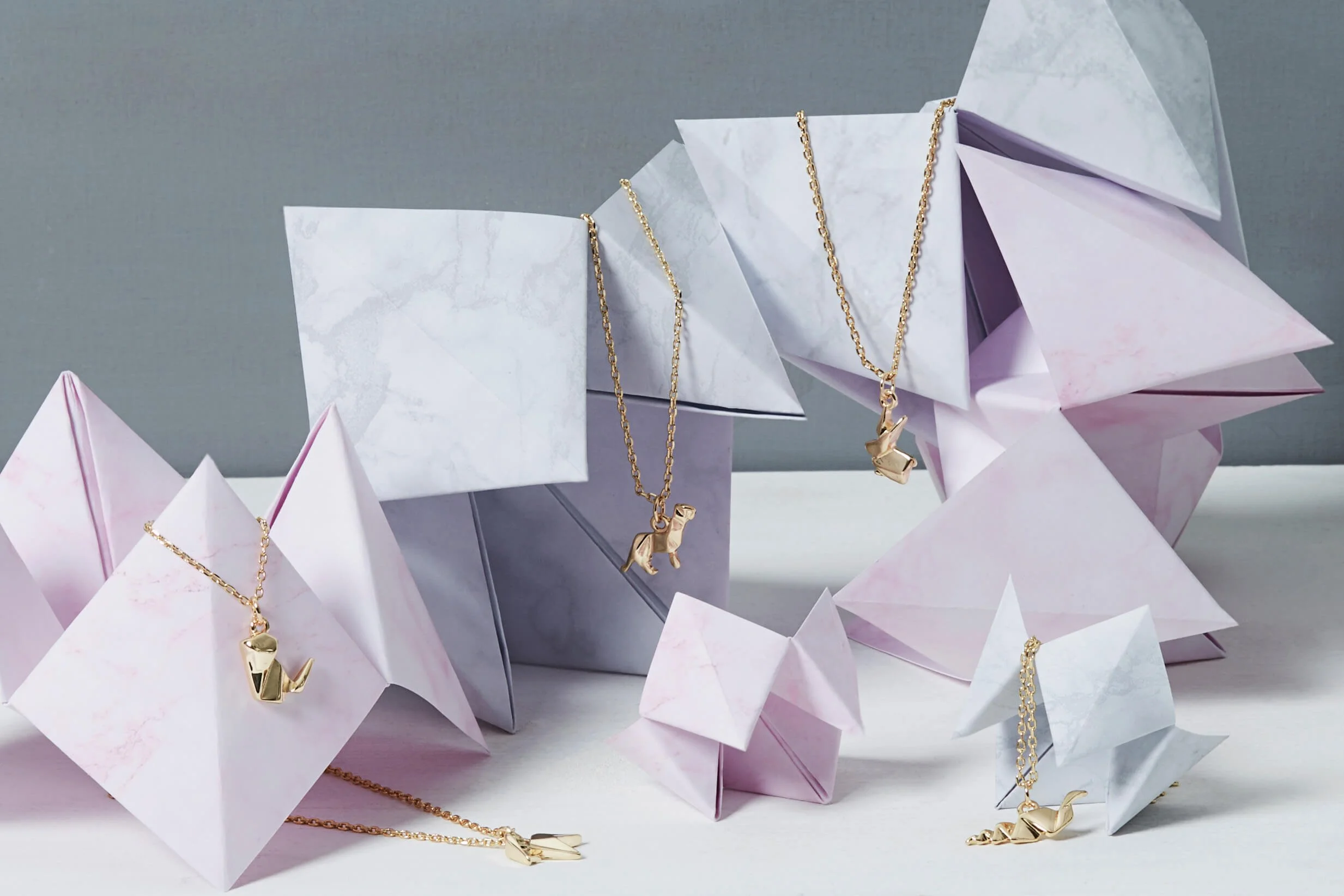 French Connection Origami Jewellery Still Life Art Direction