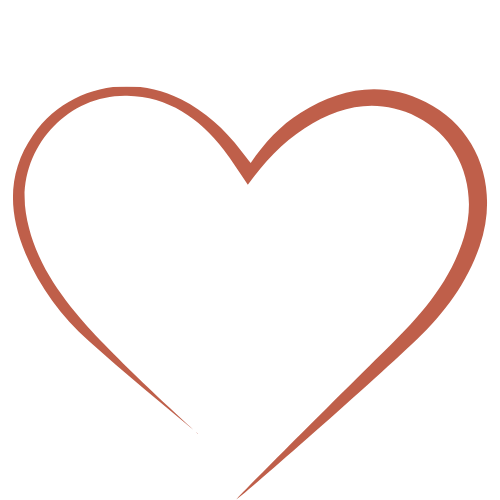 Grote rode hartvormige lijn op een zwarte achtergrond.