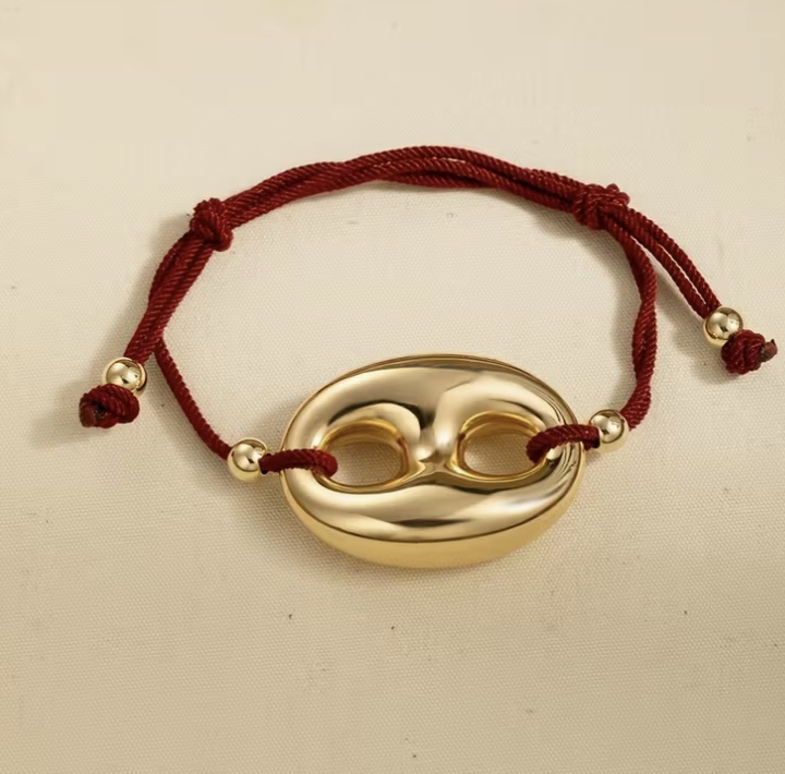 Double Loop Cord Bracelet