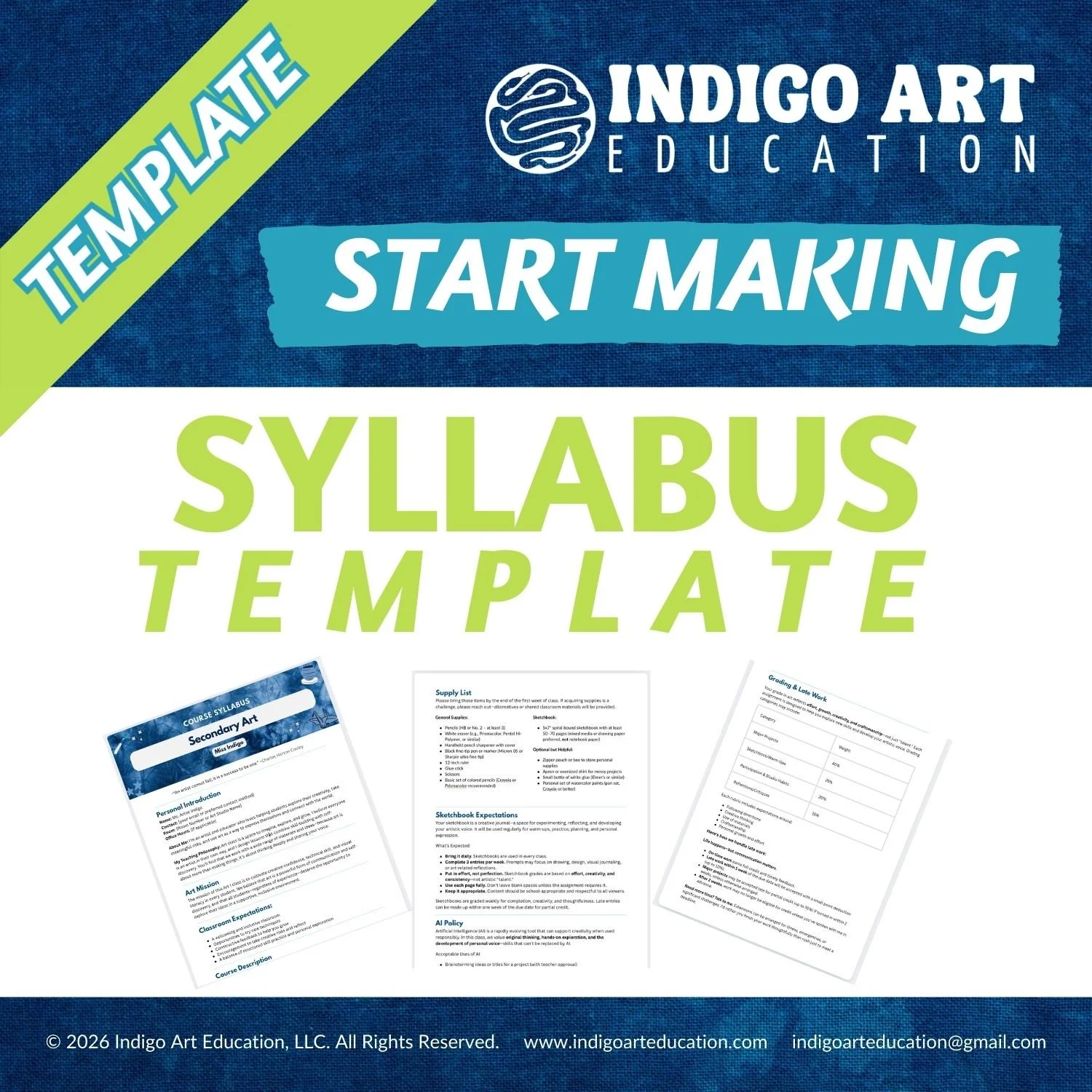 TEMPLATE: Syllabus Template