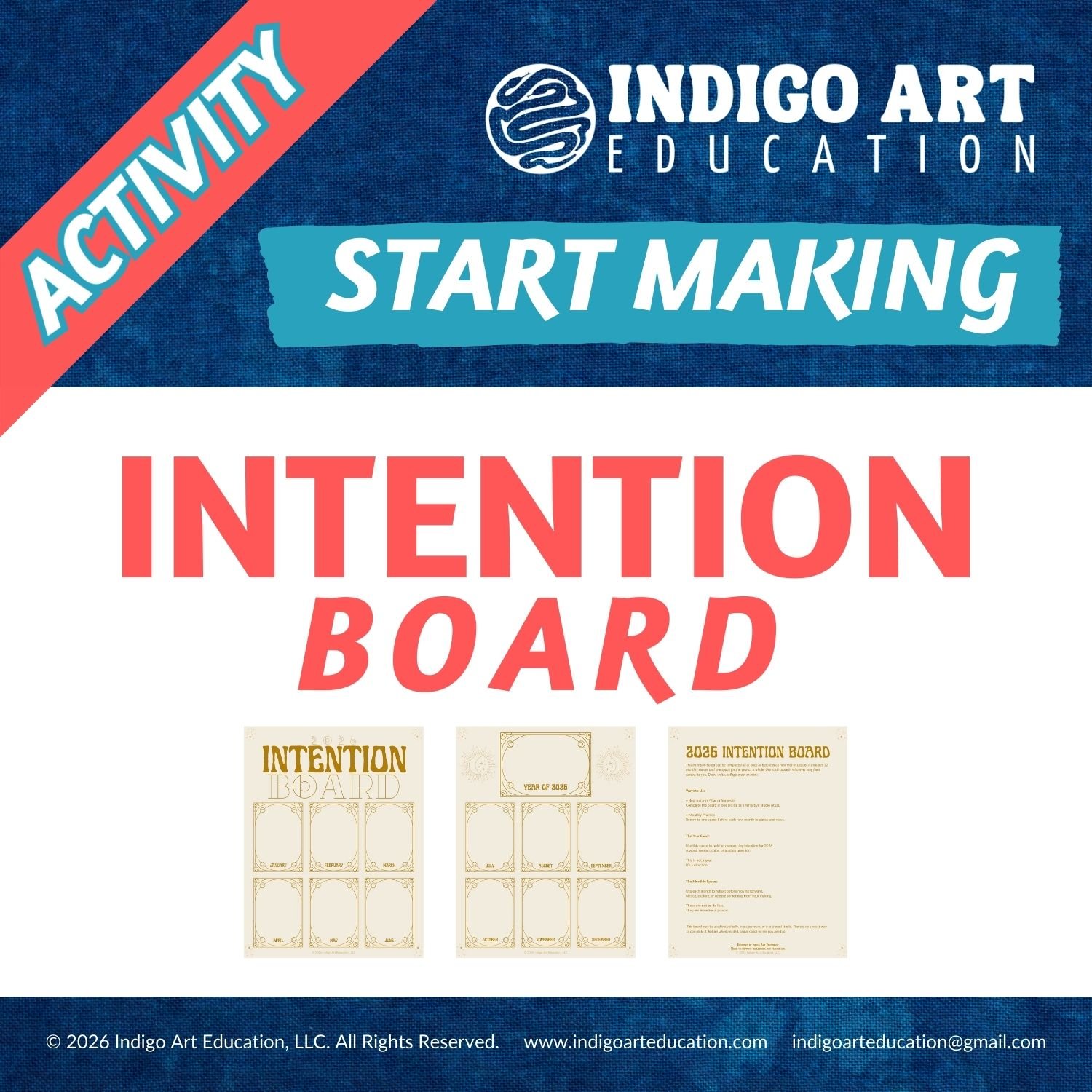 ACTIVITY: Intention Board