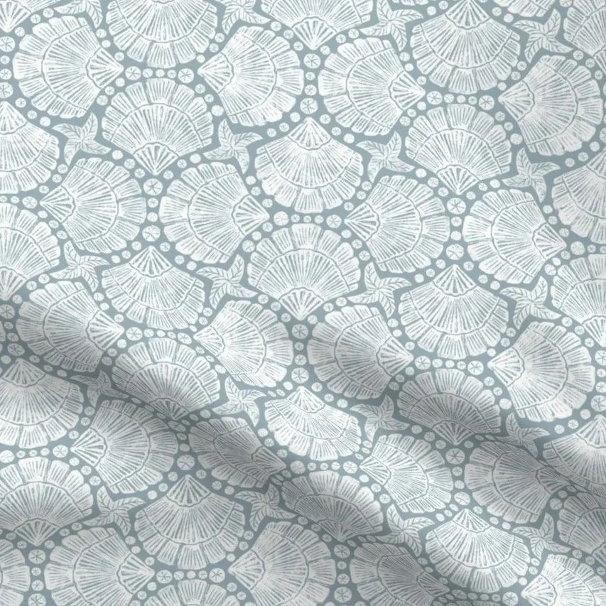 Beach grotto granny chic coastal Fabric