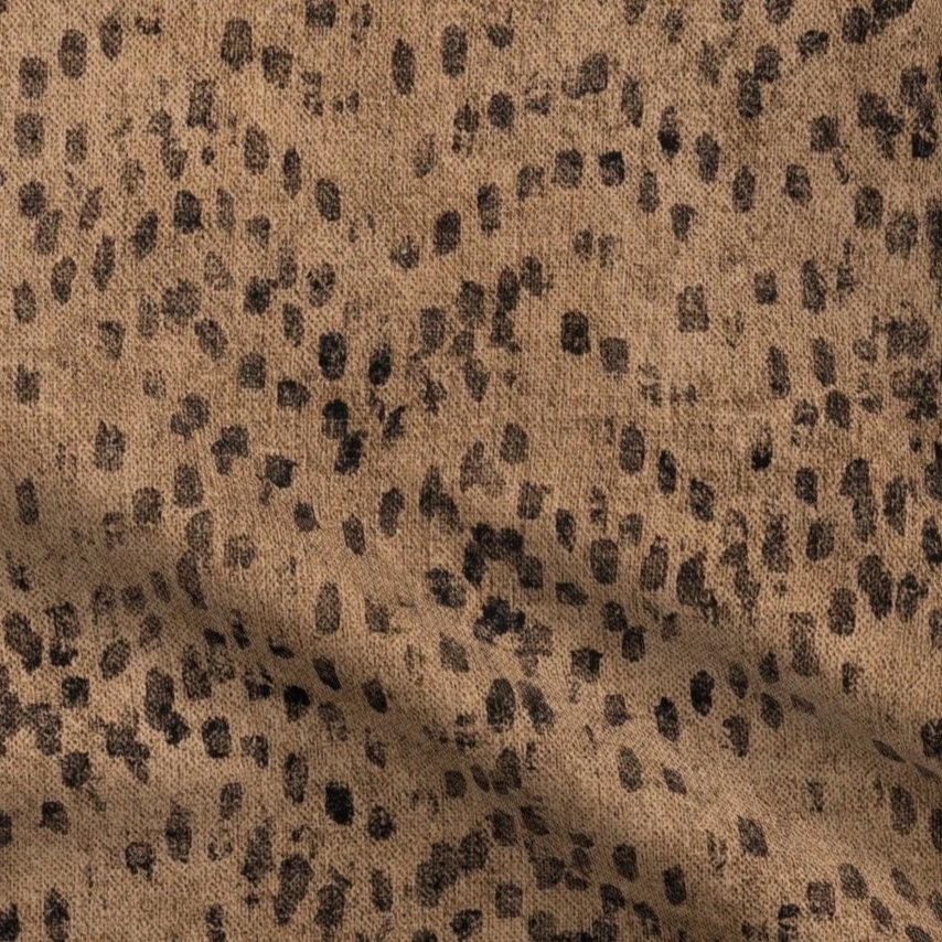 Textured Woven Look Chevron Fabric