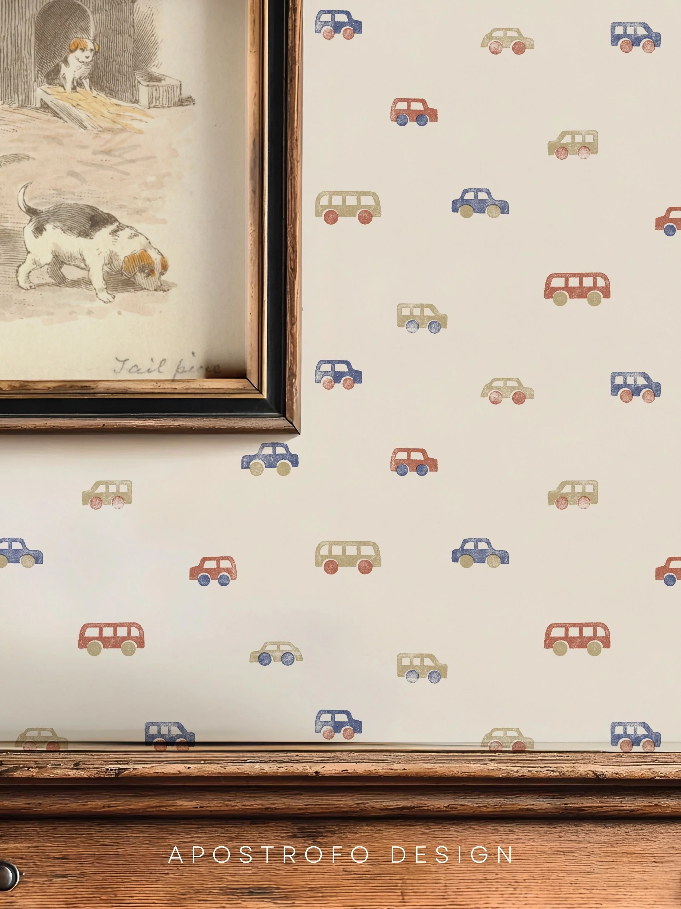 Vintage Car Toys Wallpaper