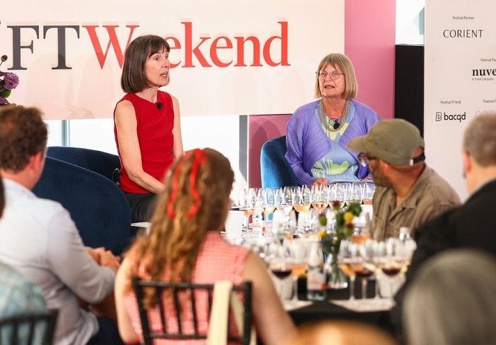 Looking back on a standout weekend for New York wine earlier this summer. 🗽🍷

Swipe for a few favorite moments from the FT Weekend Festival @financialtimeslive on June 20th: from the masterclass stage featuring @jancisrobinson @assyrtiko to our con