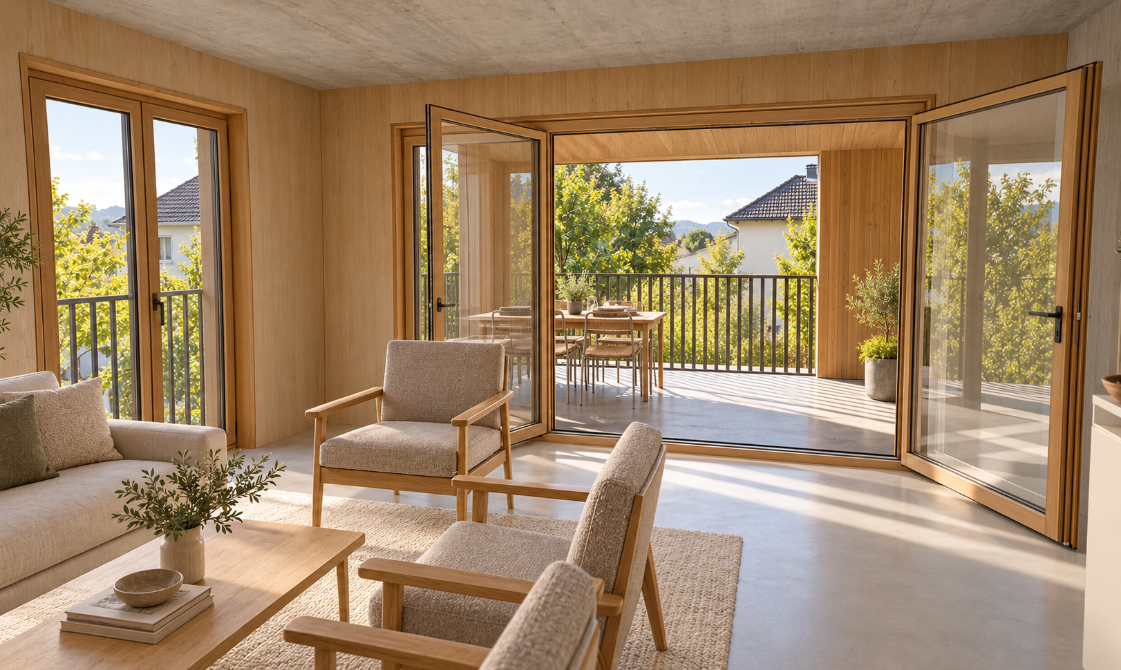 Wohnzimmer mit offenen Türen zur Loggia-5.png