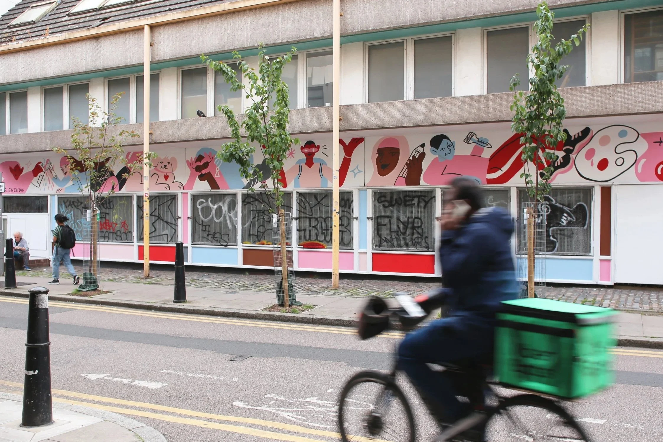 Mural by Polina Belenchuk