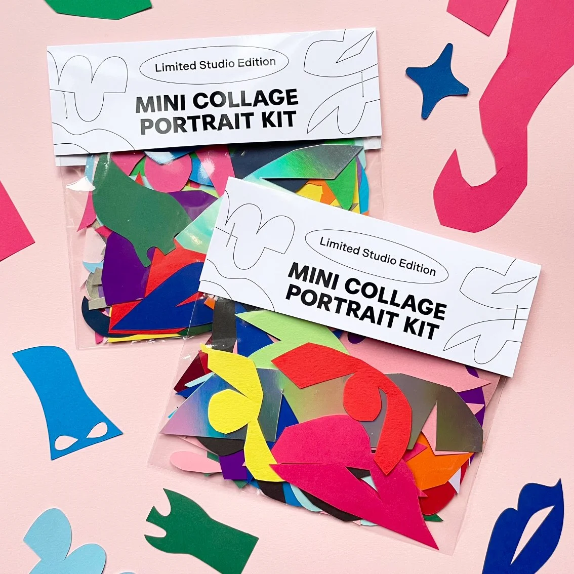 Mini Collage Portrait Kit