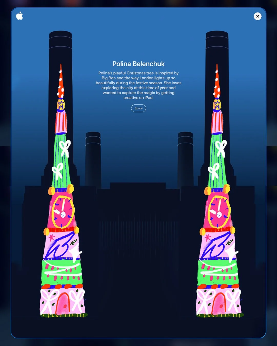 Apple Christmas Competition Winner_Polina Belenchuk