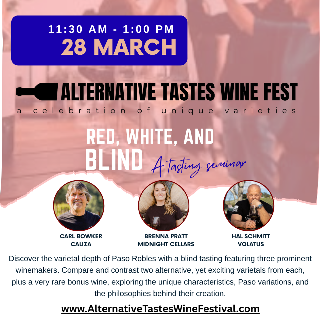 Alternative Tastes Seminar and Tasting