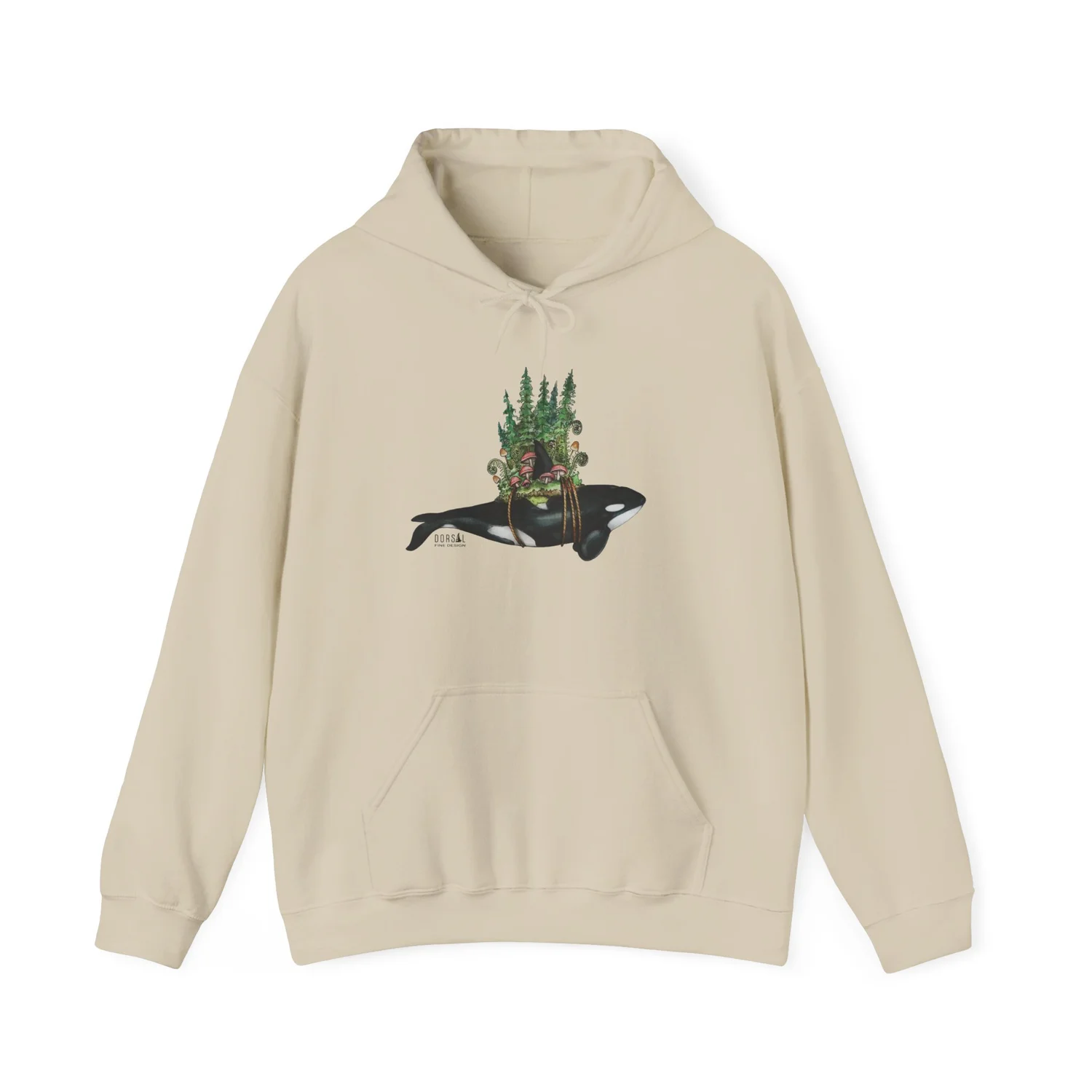 Orca Forest Hoodie — Dorsal Fine Design