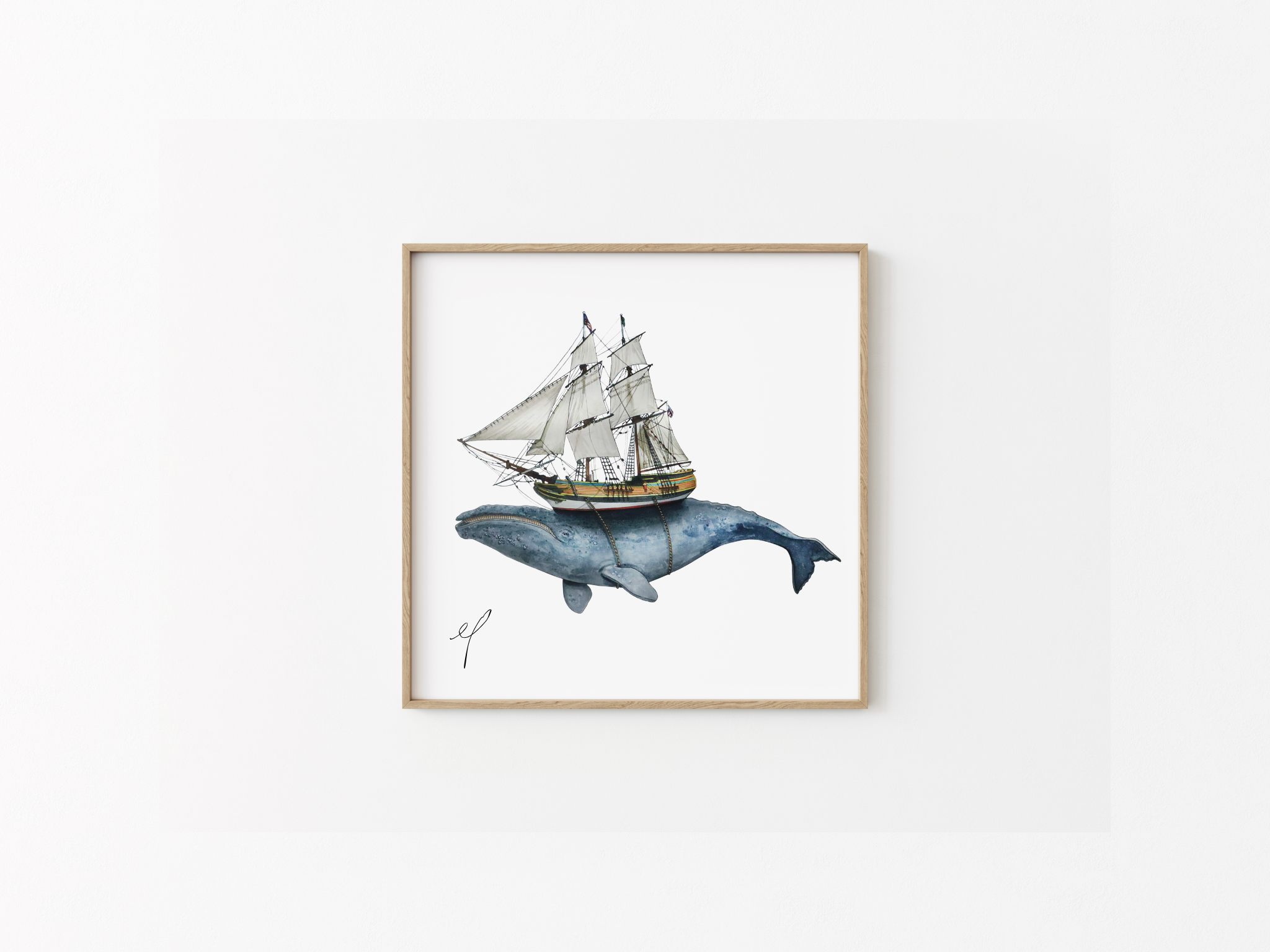 Gray Tall Ship