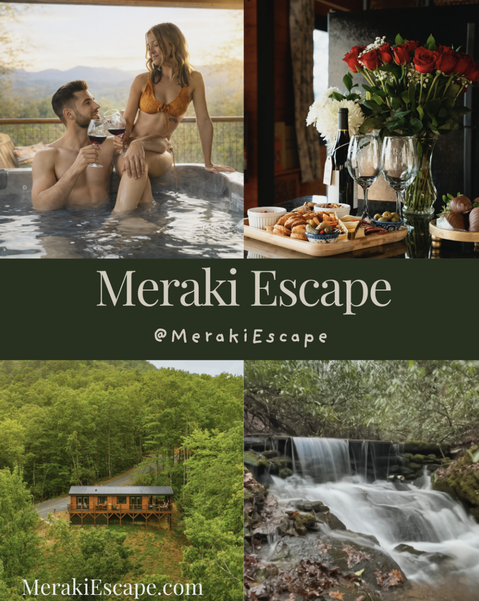 Meraki Escape Brevard · Adults-only · Couples retreat · Pet-friendly · Private hot tubs