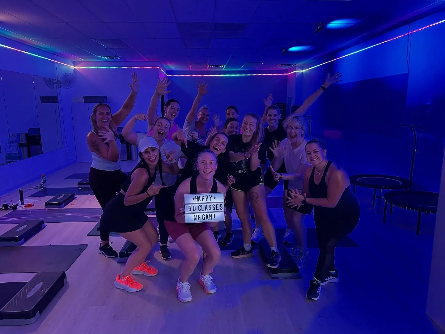 We had our first big member milestone this past weekend and we could not be more proud of Megan on being the first member to hit 50 classes in the very short time we&rsquo;ve been open! Go girl!! 🎉🥳