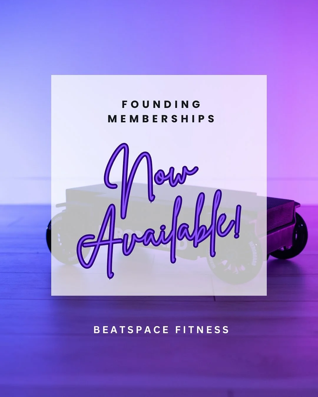 FORT COLLINS! Our re-release of our founding memberships are LIVE! We also released discount beat buddies memberships! Hurry! These are only discounted until November 7th!