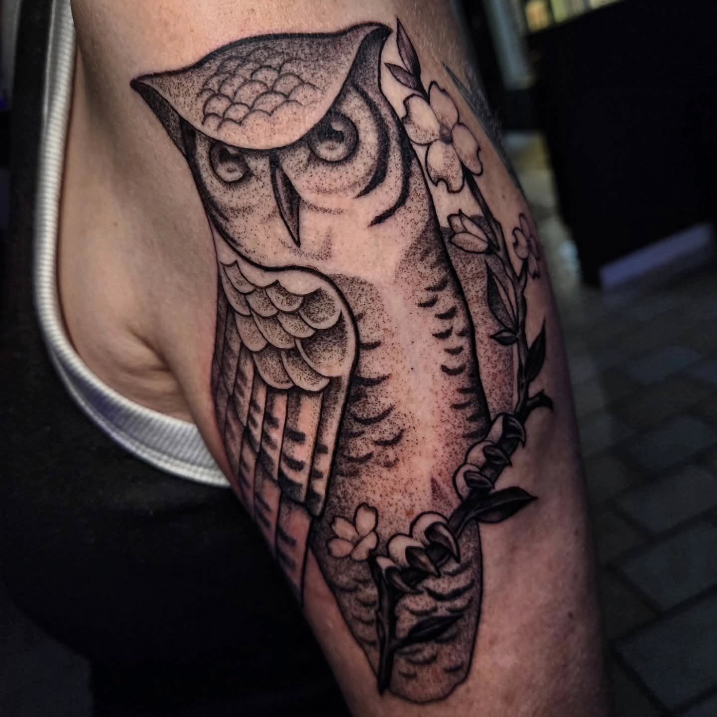 This tattoo was a hoot