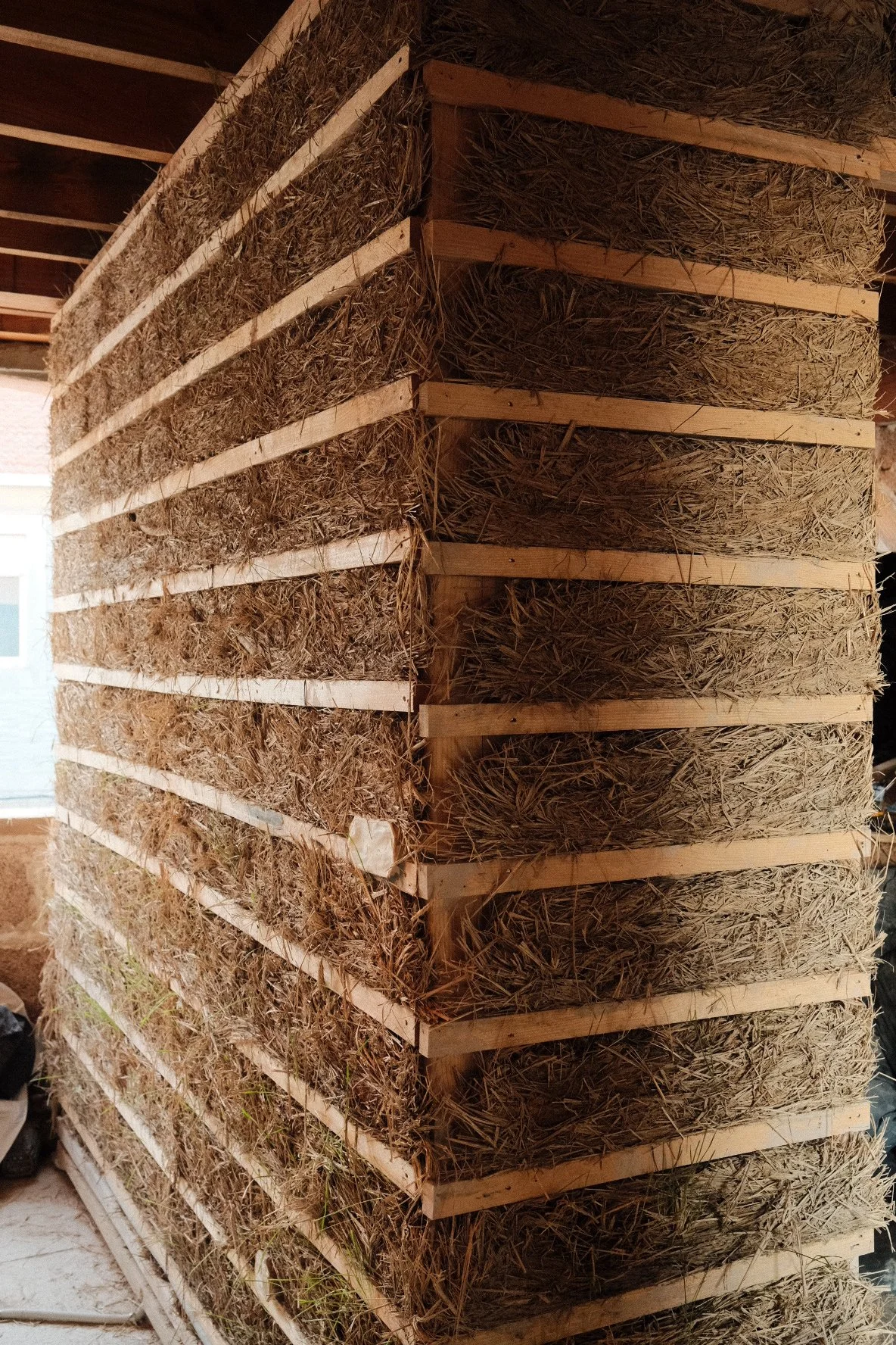 Light straw clay / hempcrete Porto 2026