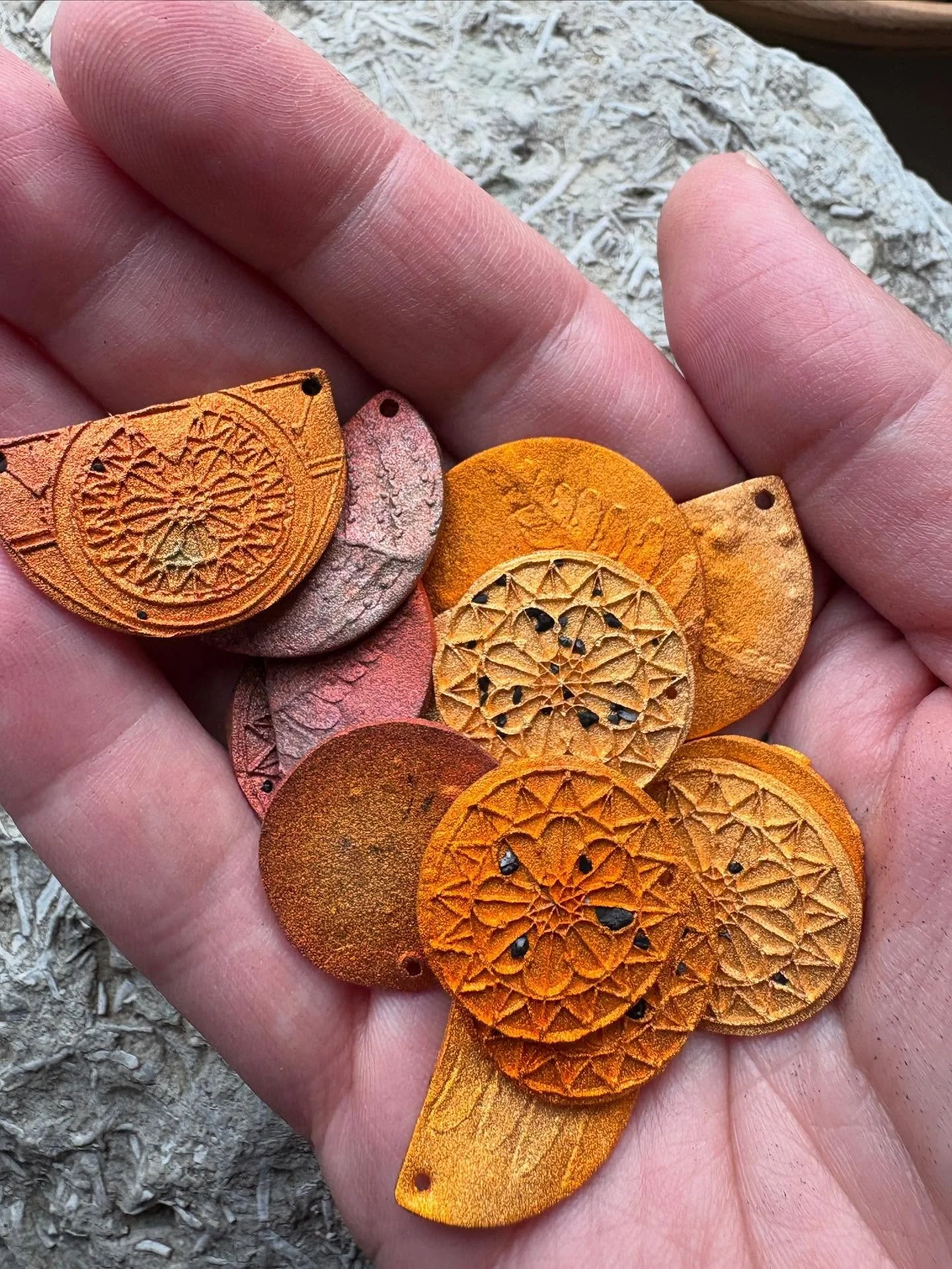 Pre-polished bronze is my favorite bronze.  Limited edited bronze pieces coming soon!
