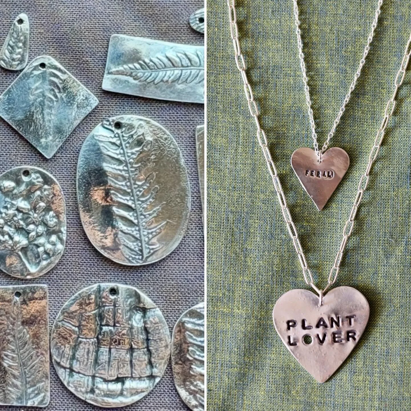 There are still a few spots in tomorrow&rsquo;s (1/31/26) Botanical/Valentine Metal Clay workshop at @benkens ! If you are looking for a cozy place to be surrounded by plants, creativity, and local business magic, grab a friend and come join me to ma