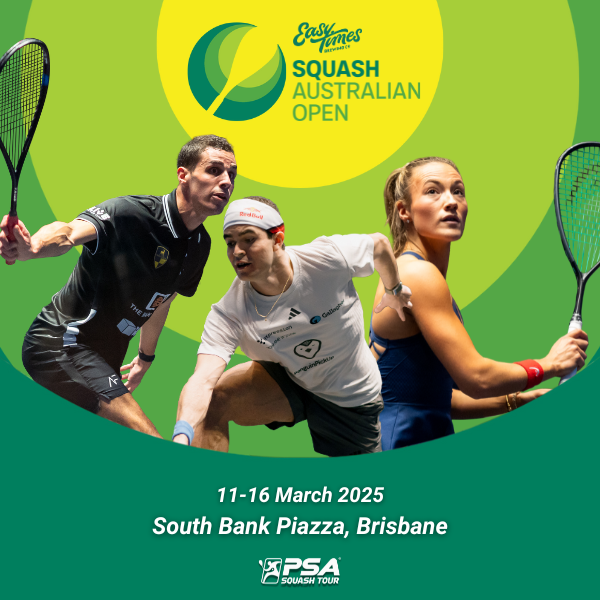Easy Times Brewing Co Squash Australian Open 2025