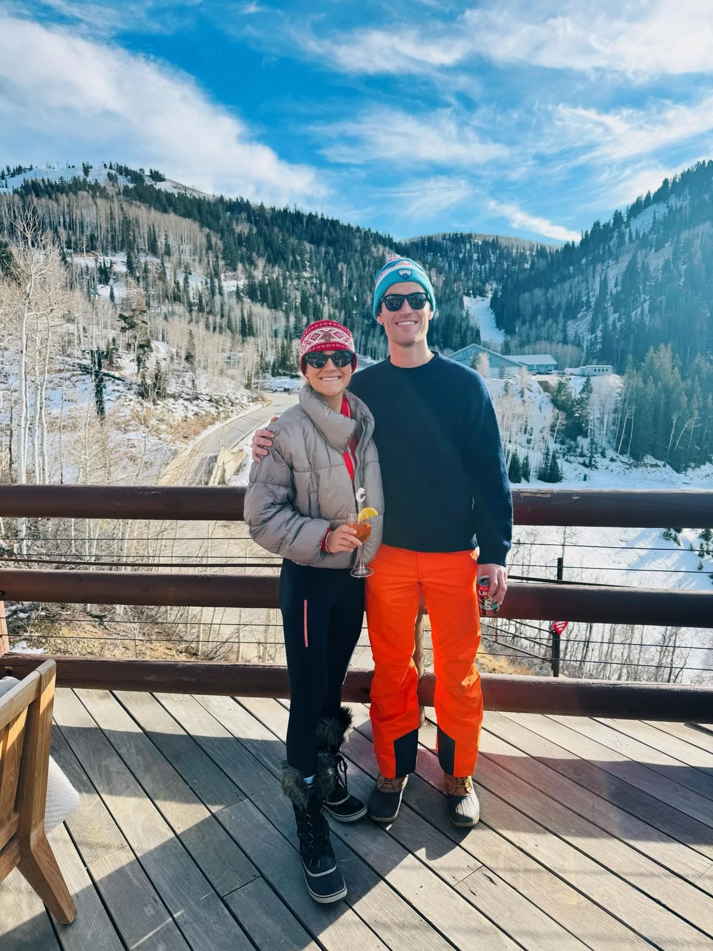 Park City perfection for Mr. And Mrs. Campbell🤍 ⛷️🥂🗻❄️