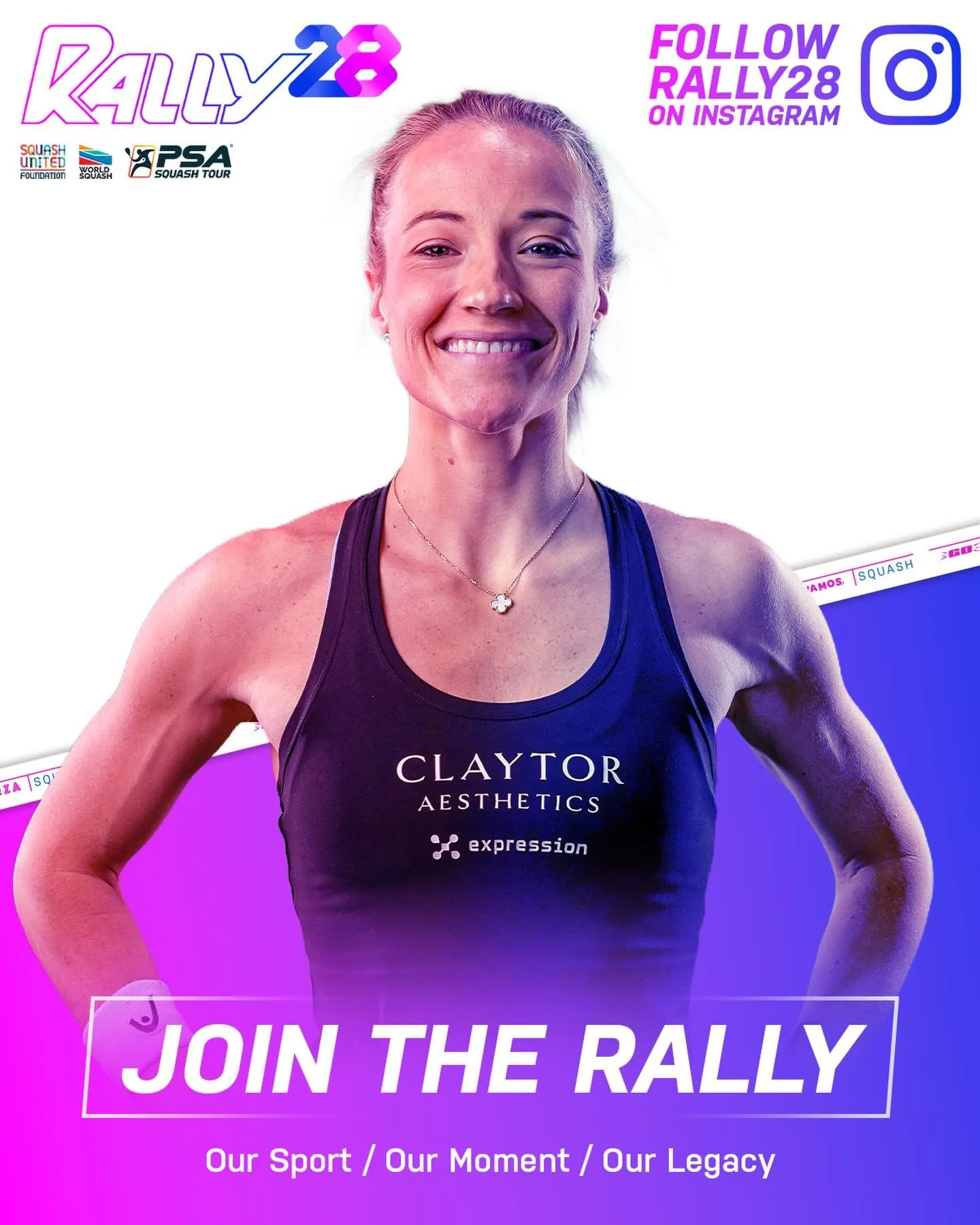 LA28 is just the kickoff&hellip;We&rsquo;re playing the long game here🤌 🚀 @rally28squash 

Rally28 is a global movement bringing the entire squash community together ahead of our Olympic debut&mdash;focused on turning this moment into lasting impac