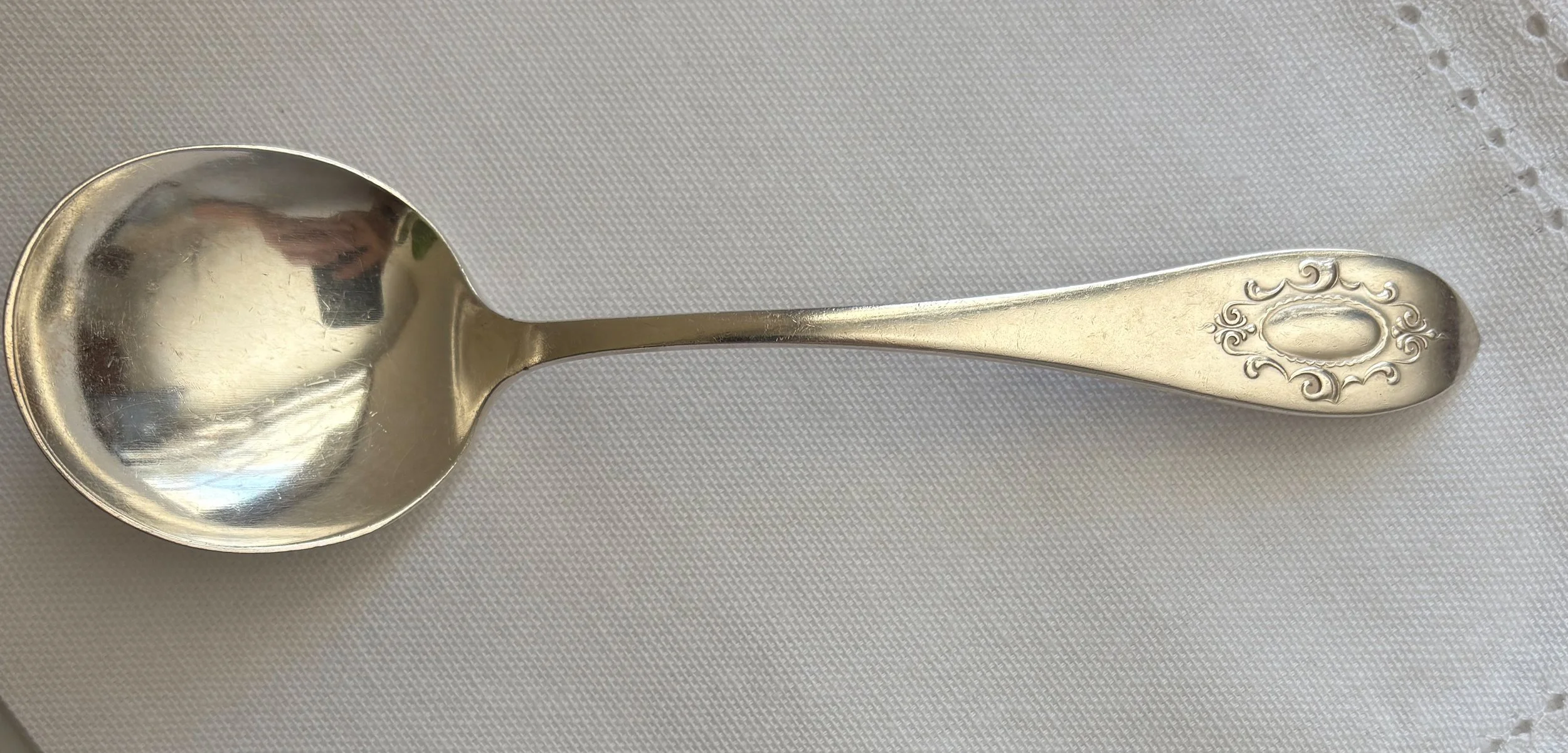 Find us on Etsy - Vintage Silver Table