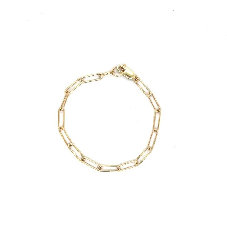14k Gold Paperclip Bracelet (1).jpeg