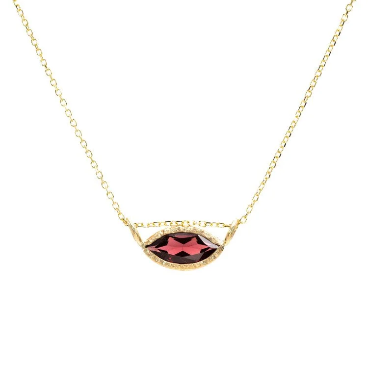 Garnet and Gold Tag Necklace.jpg