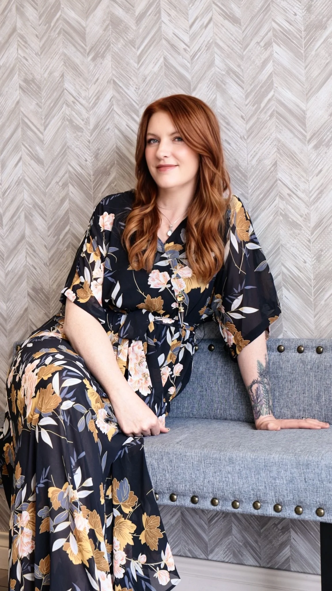 Kristianna, founder of Thousand Petals Holistic Beauty, combining beauty and nervous system healing through intuitive care and sacred self-care.