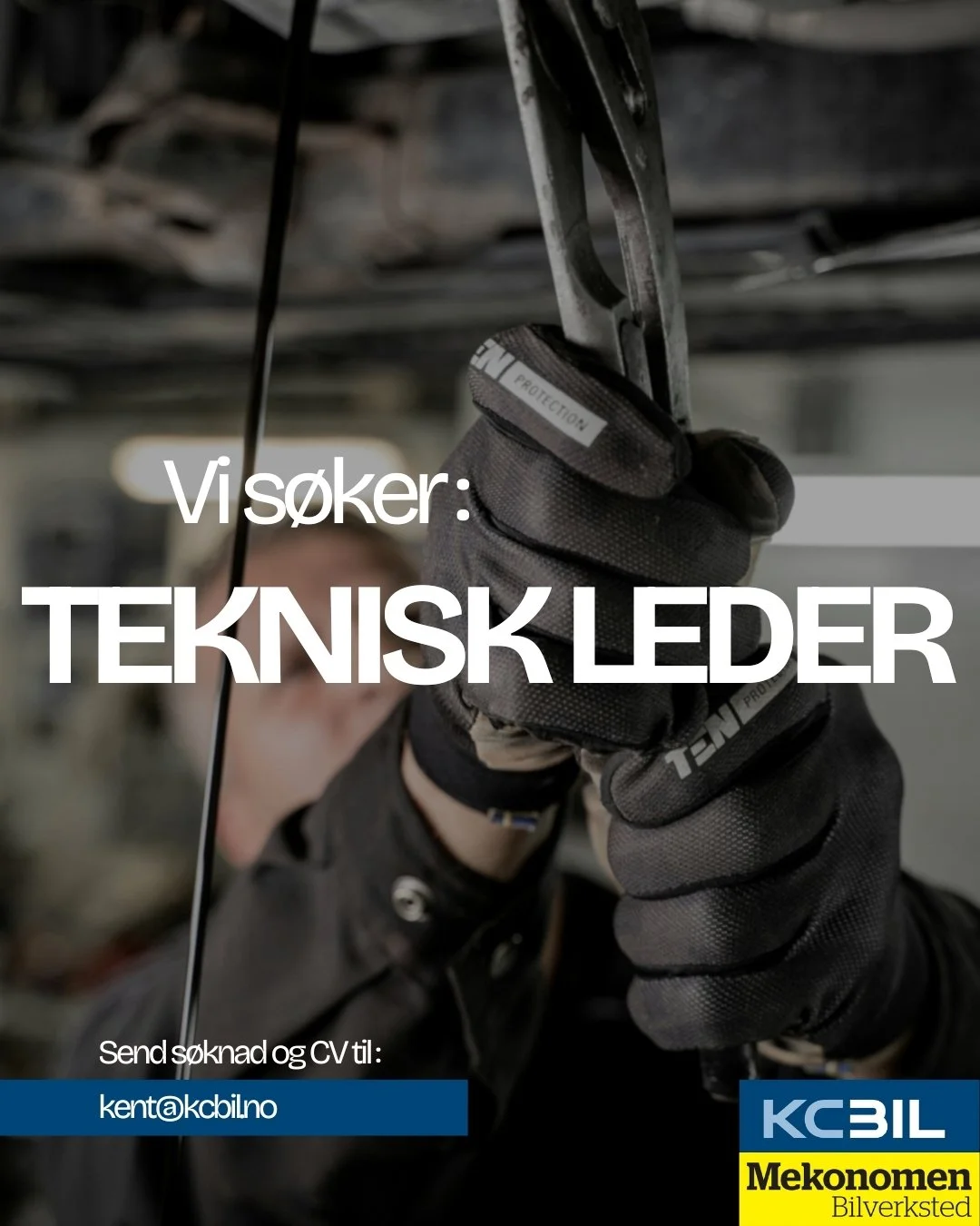 Vi søker: Teknisk Leder (bilverksted)