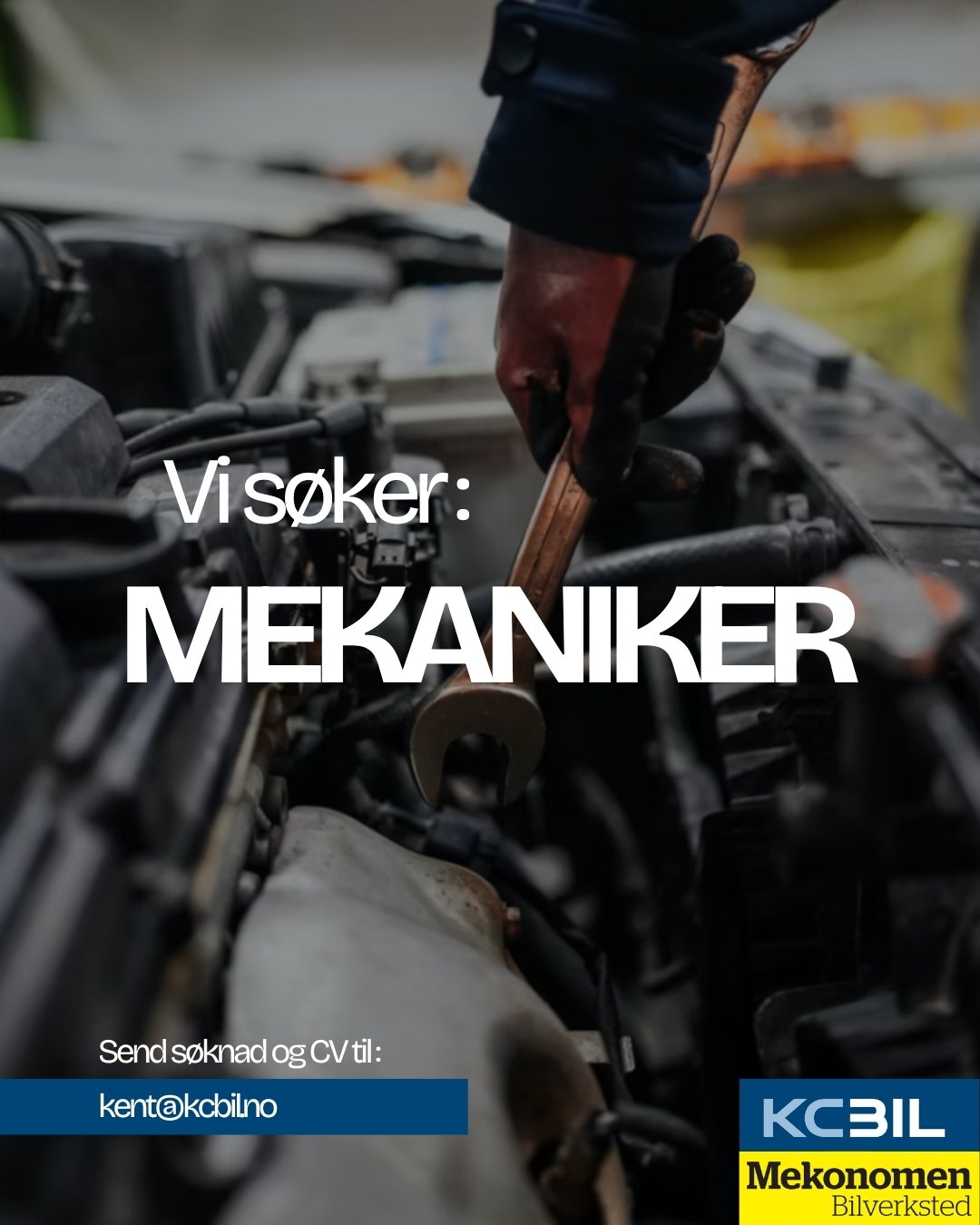 Vi søker: Bilmekaniker (lette kjøretøy)