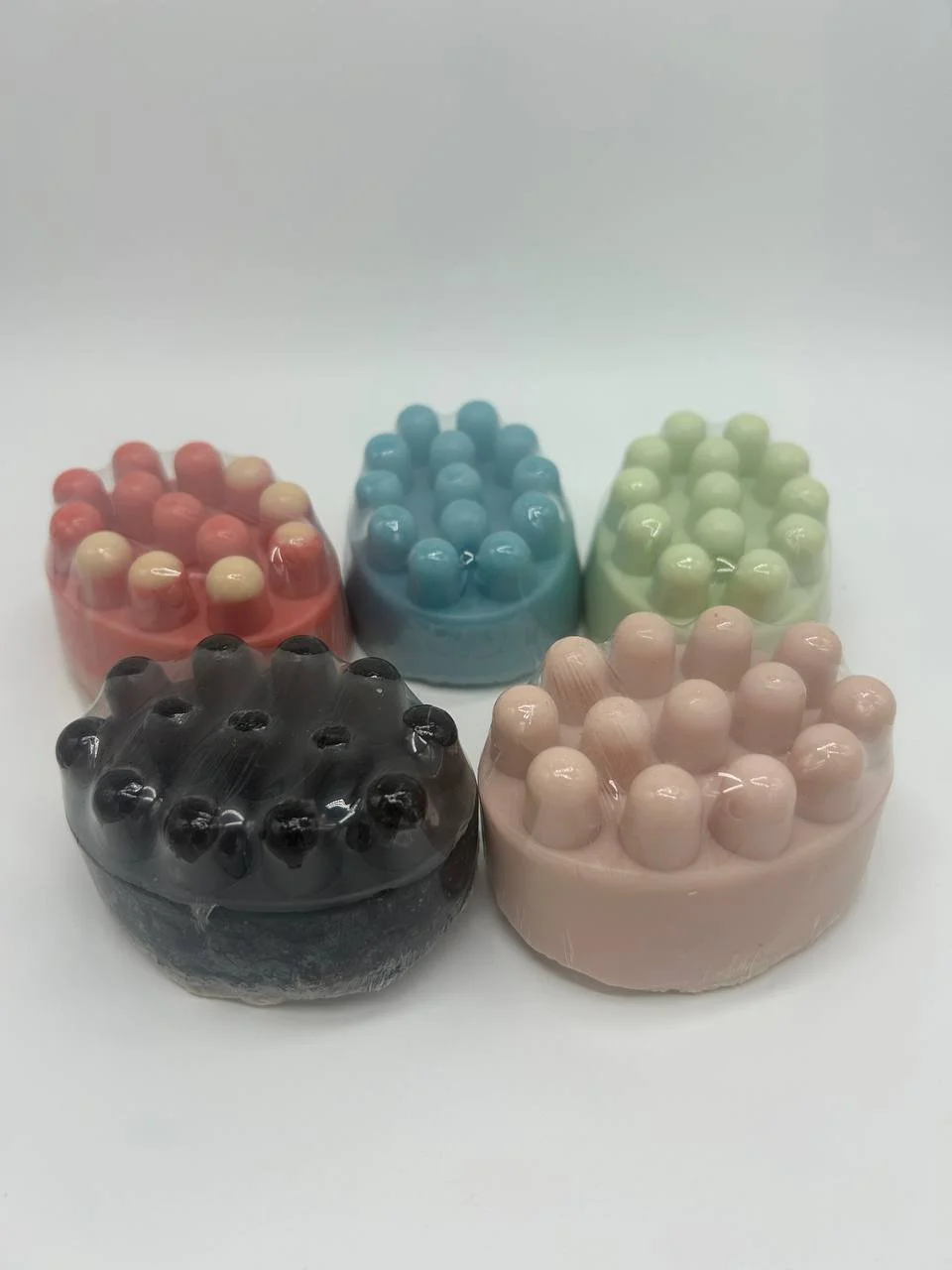 Massage Soap Set with Natural Loofah & Goat’s Milk