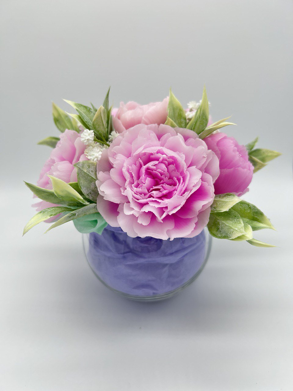 Tender Peony Bouquet -Soap