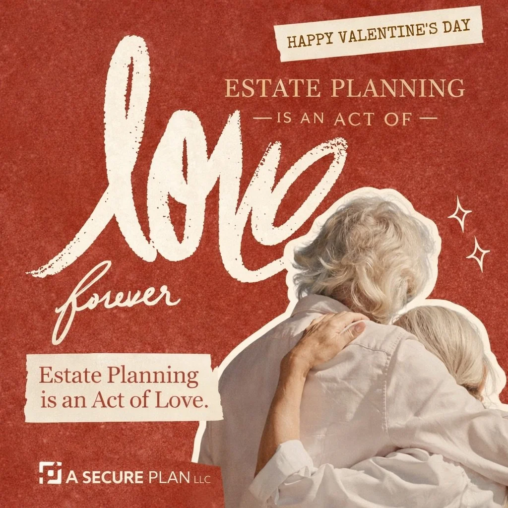 Love isn&rsquo;t just about today &mdash; it&rsquo;s about making sure your family is cared for tomorrow. 🤍

Estate planning is one of the most meaningful ways to protect what matters most.

This Valentine&rsquo;s Day, choose preparation. Choose lov