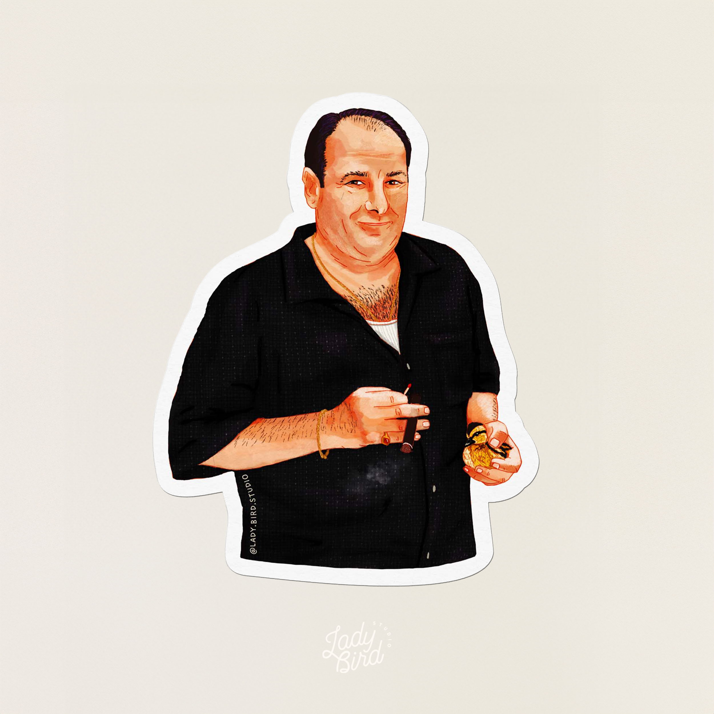 Tony Soprano Sticker