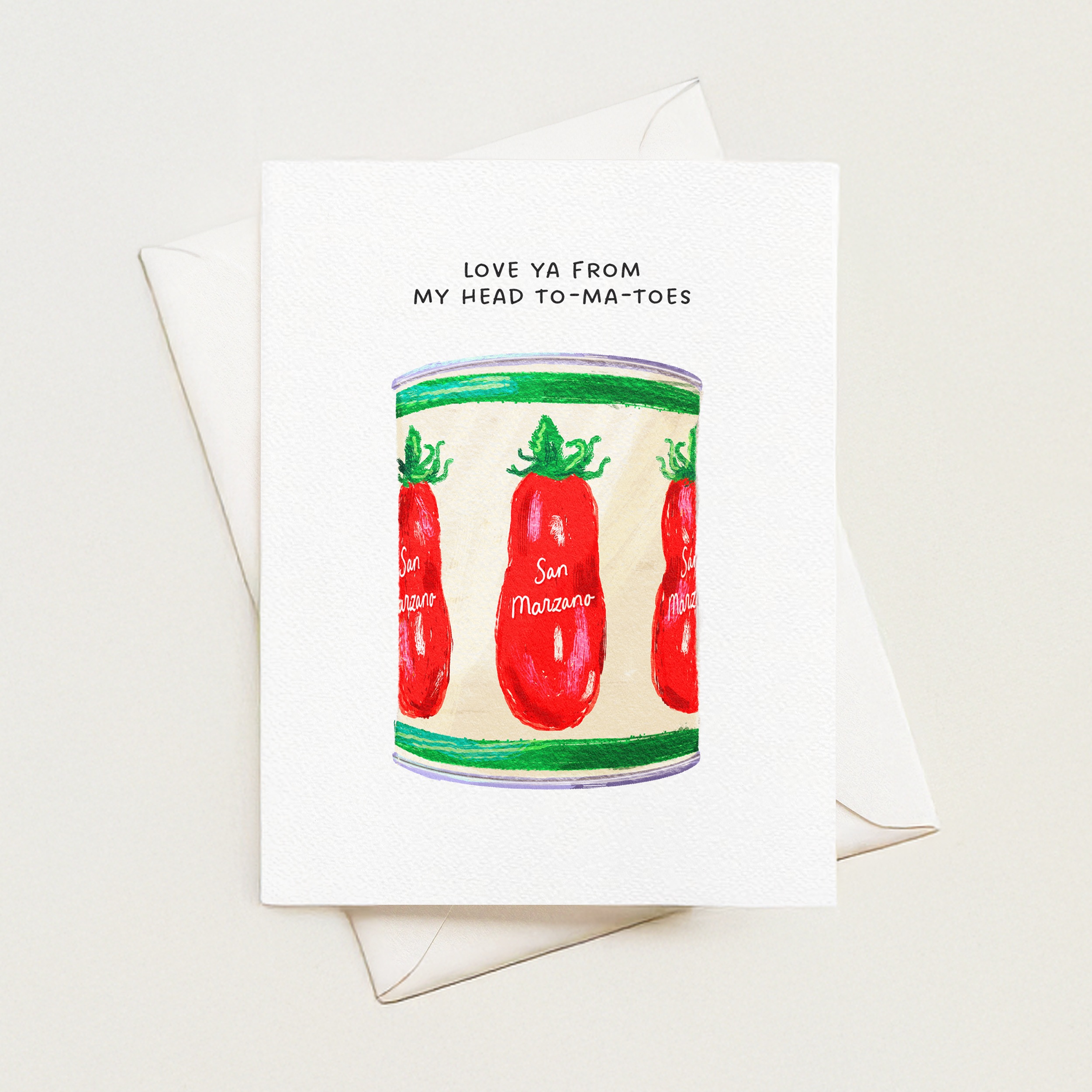 Tomato Can Card