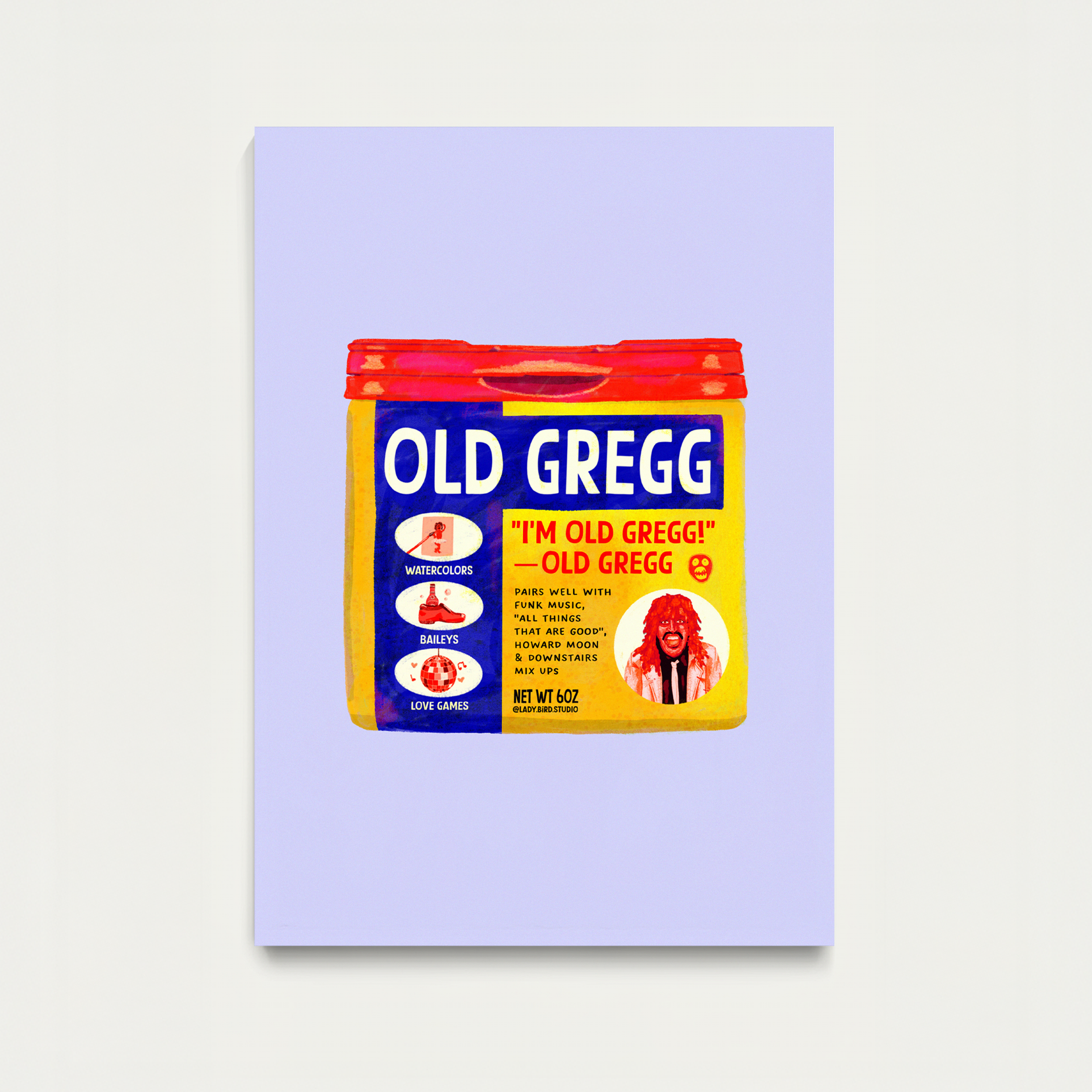 Old Gregg Old Spice Art Print