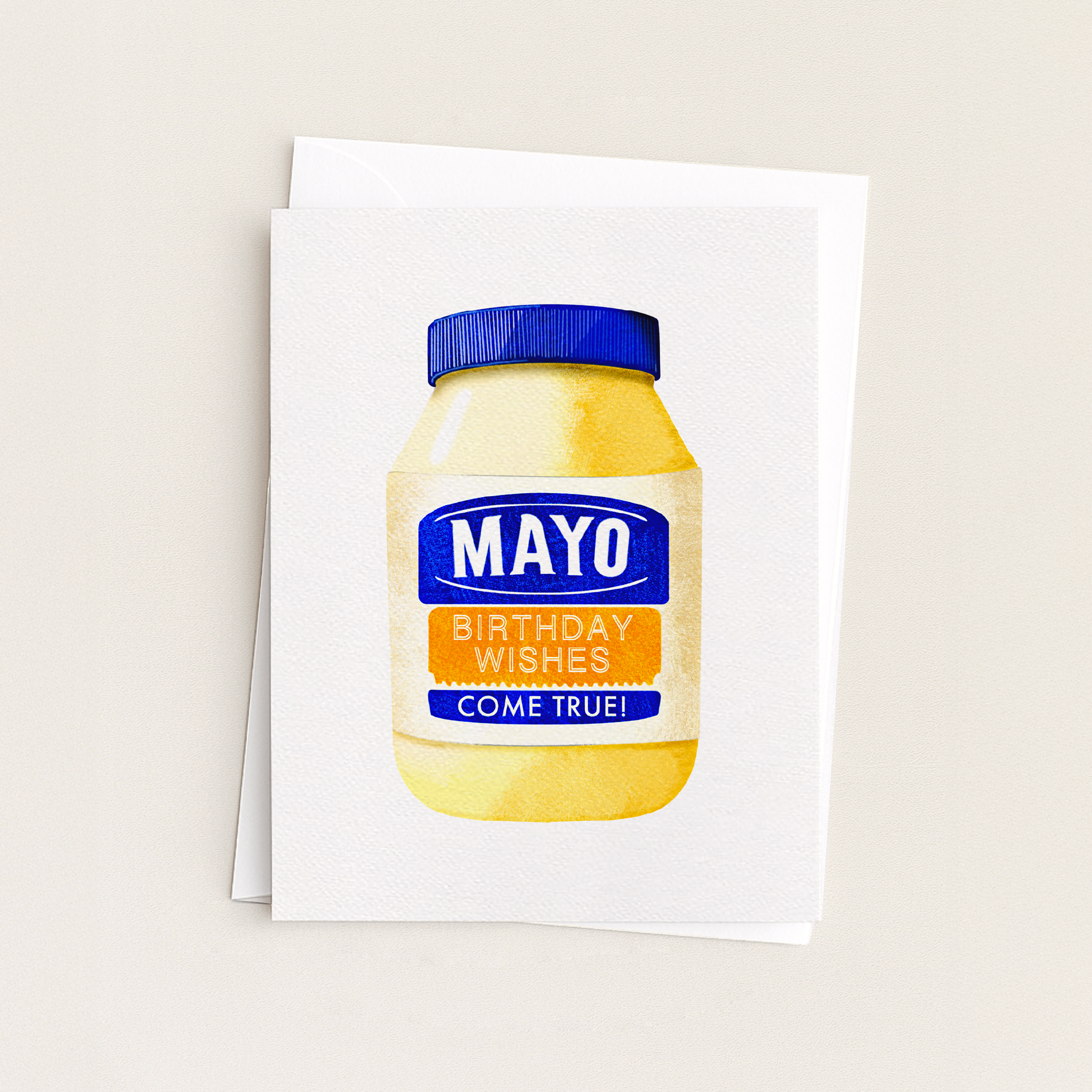 "Mayo Birthday Wishes Come True!" Birthday Card