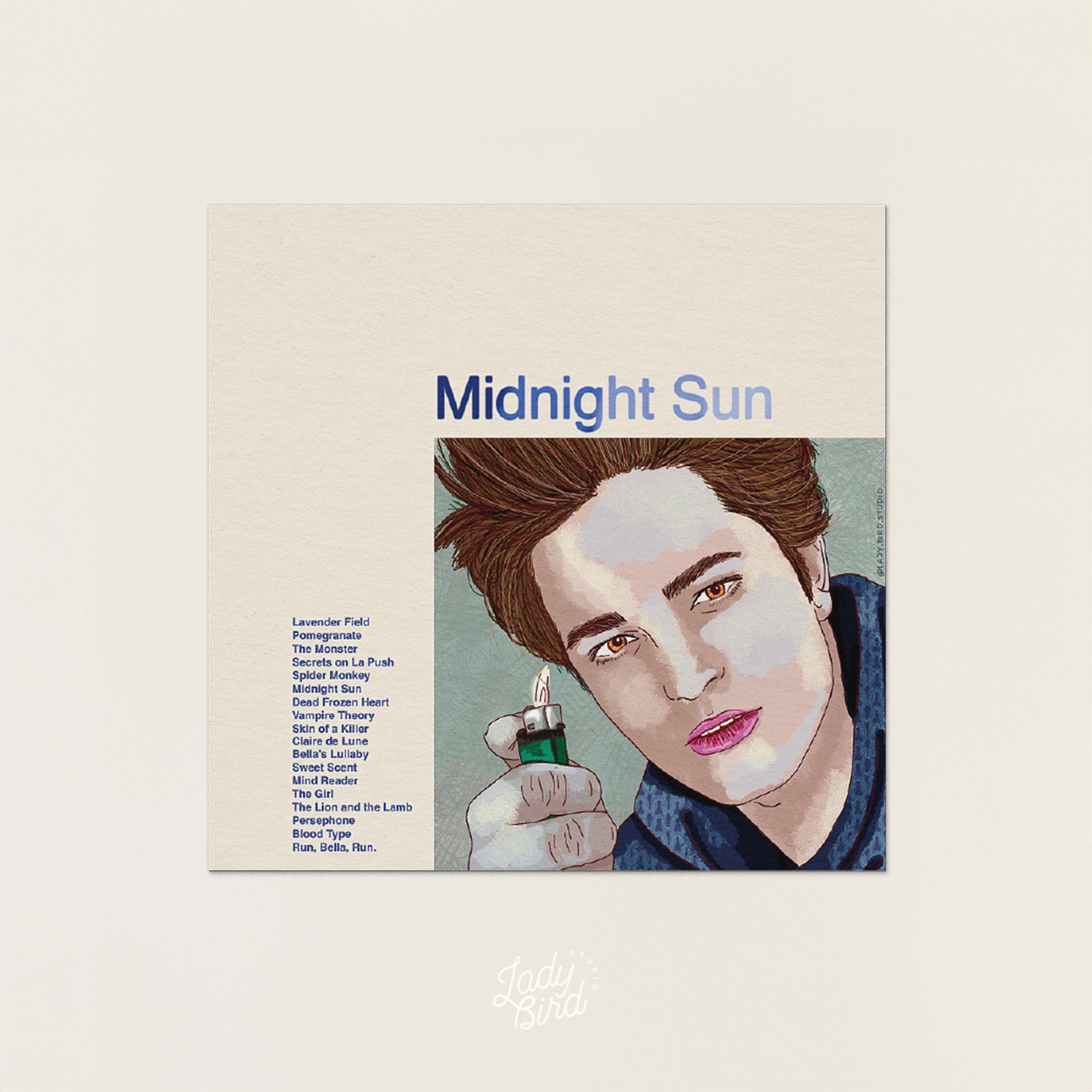 Midnight Sun Album Sticker