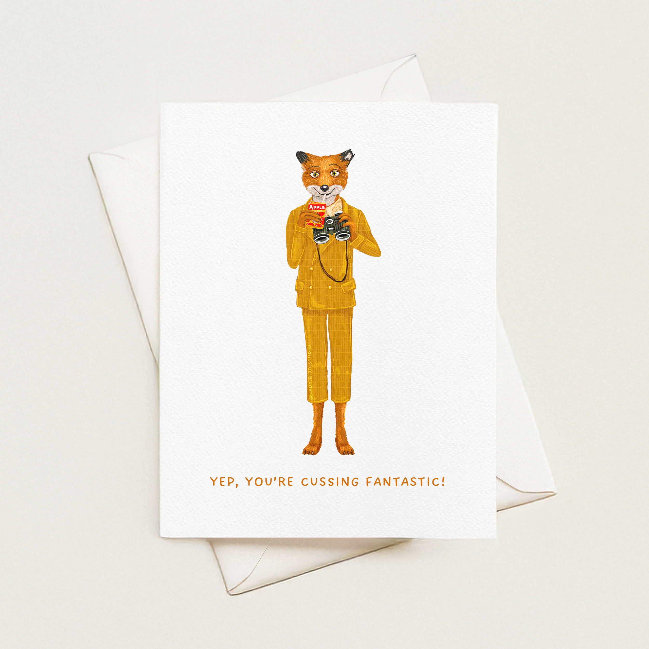 "Cussing Fantastic" Card