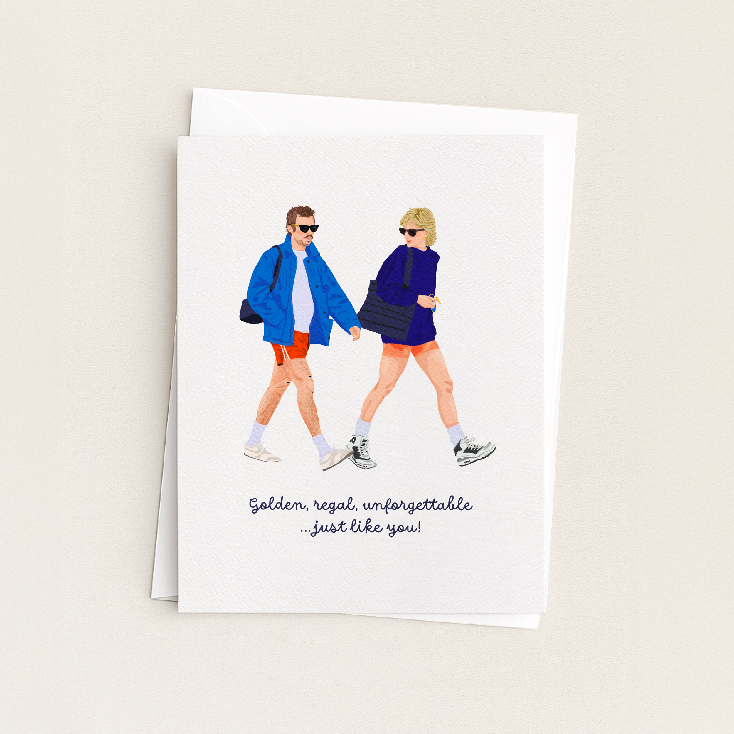 "Golden, Regal, & Unforgettable" Card