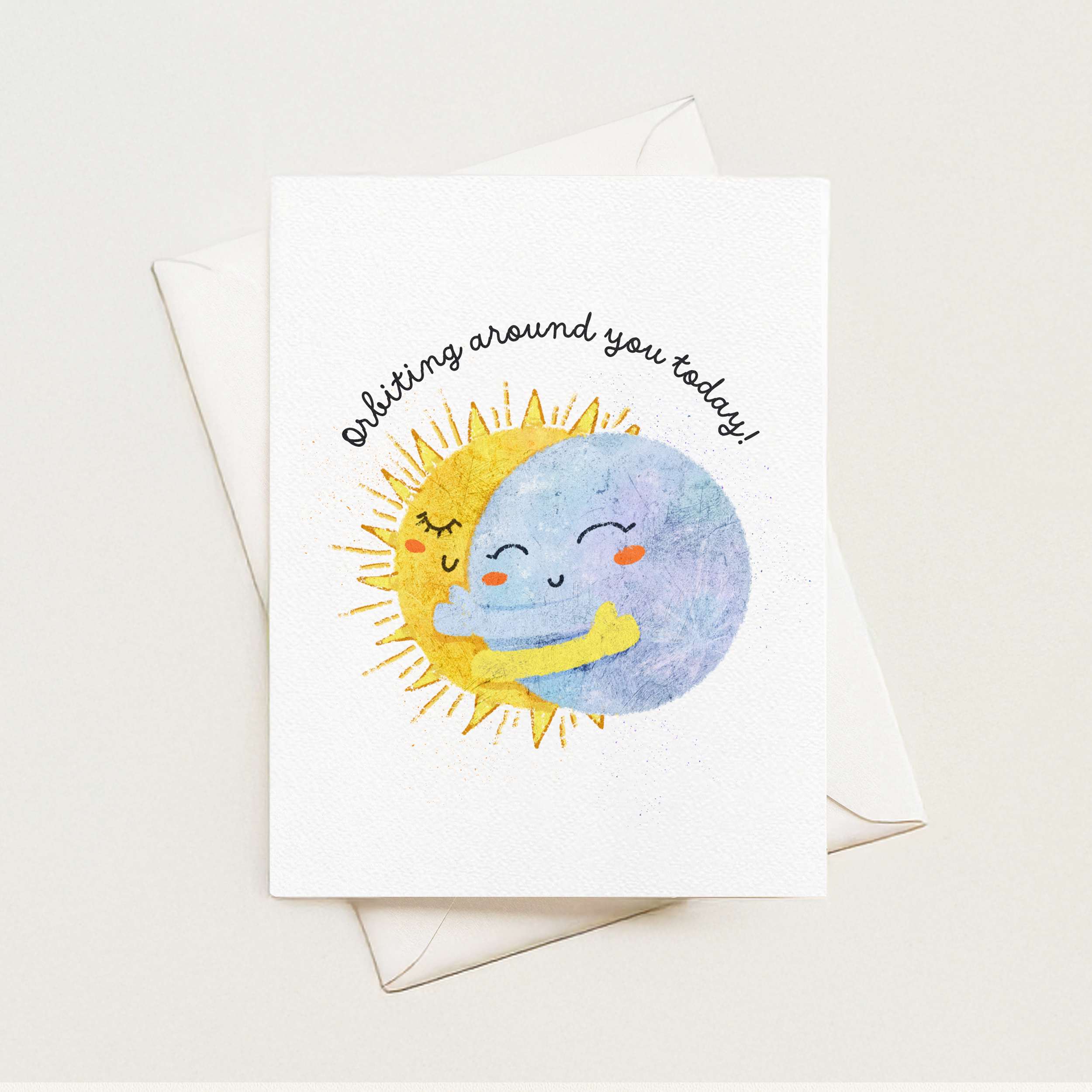 Eclipse Birthday Card