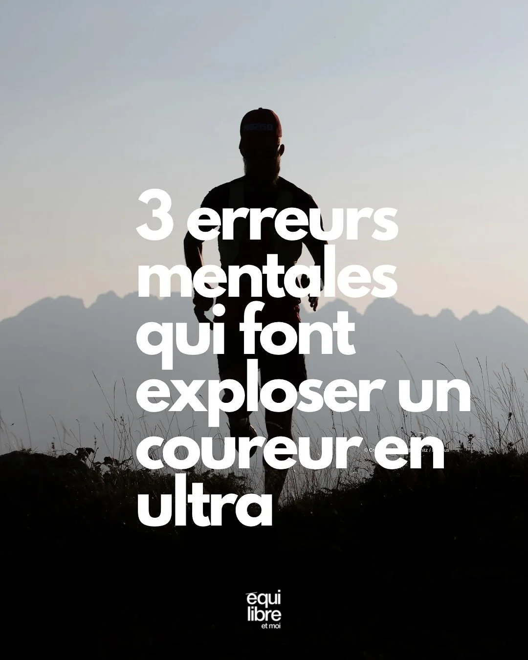 🧠 3 erreurs mentales qui font exploser un coureur en ultra
Ce n’est pas toujours le corps qui lâche le premier.
C’est plus souvent la tête.
Et ces 3 erreurs mentales font plus de dégâts qu’un déniv