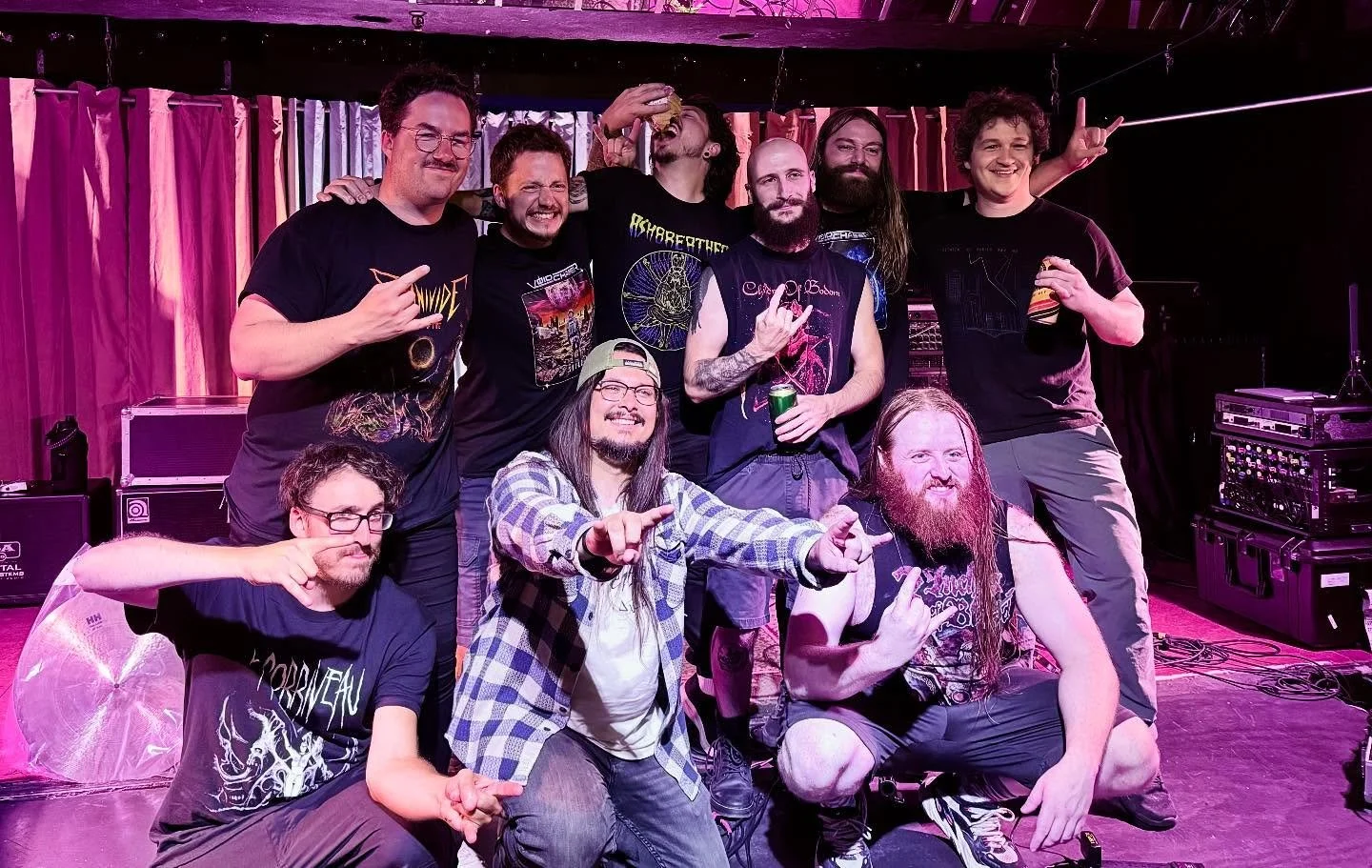 ⚡️ Moncton! What a blast sharing the stage with @omnivide_band and @blevkofficial last Saturday &mdash; you really showed up for us! We&rsquo;re beyond grateful to have closed the OmniVoid Tour in Moncton surrounded by friends, family, new fans, and 