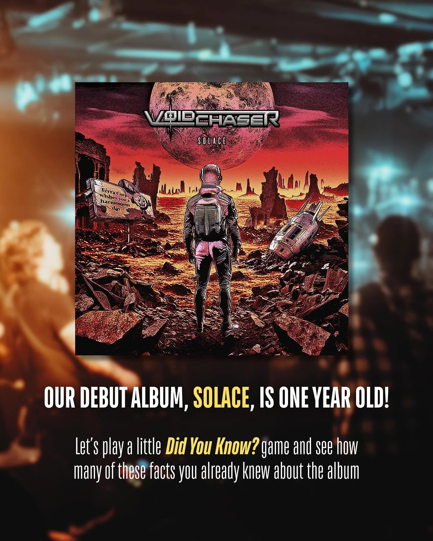 ✨Our debut album Solace is one year old!

But how well do you really know it? 👀

Check these fun fact and tell us in the comments how many you already knew!

Thank you all for the incredible support, we can&rsquo;t wait to share the ambitious new mu
