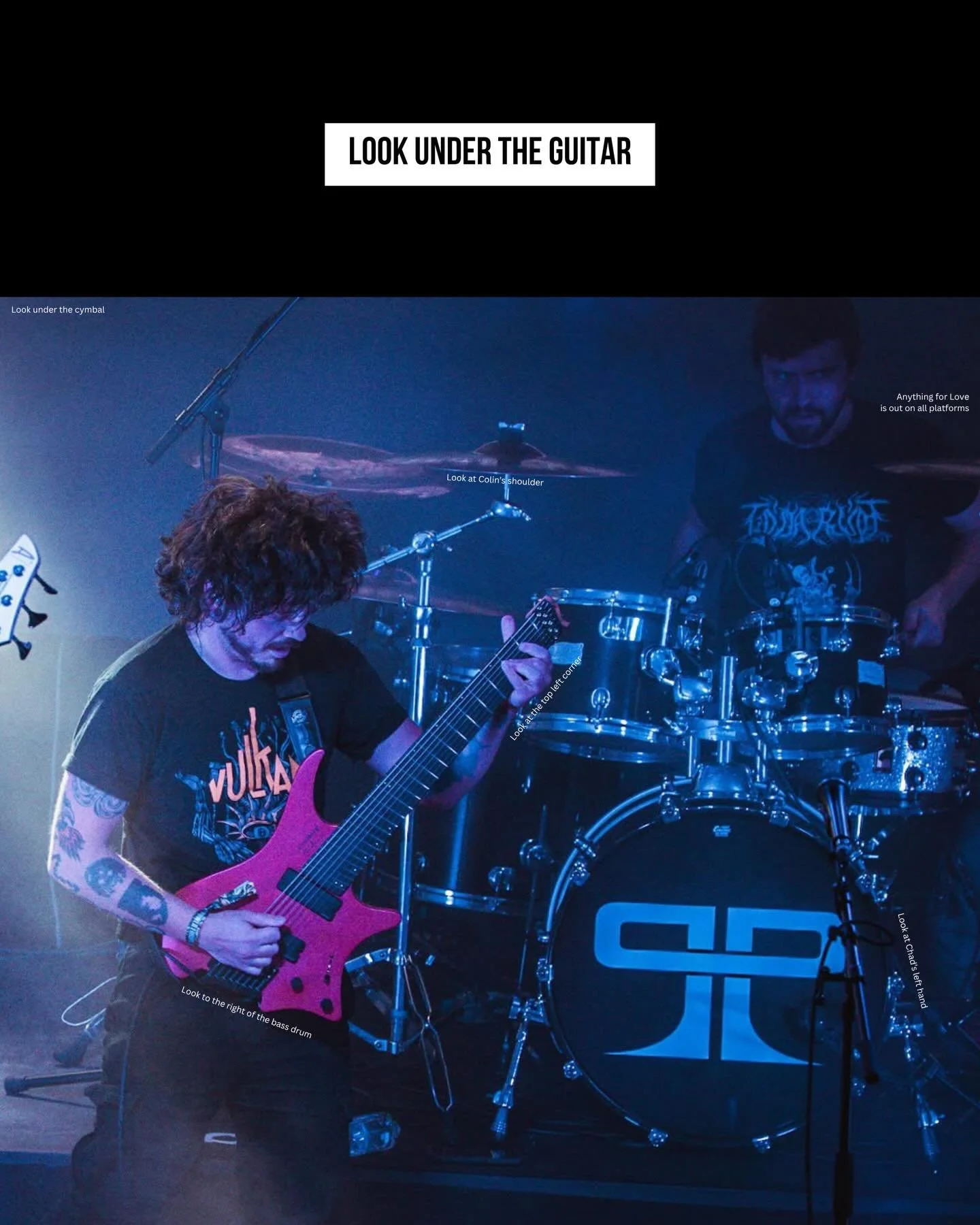 👀 Look under the guitar. Major secret revealed.

📸 @vankirsch 

#progressivemetal
#modernmetal
#heavymusic
#progmetal
#scifimetal
#MetalRelease
#dreamtheater
#devintownsend
#opeth
#Haken